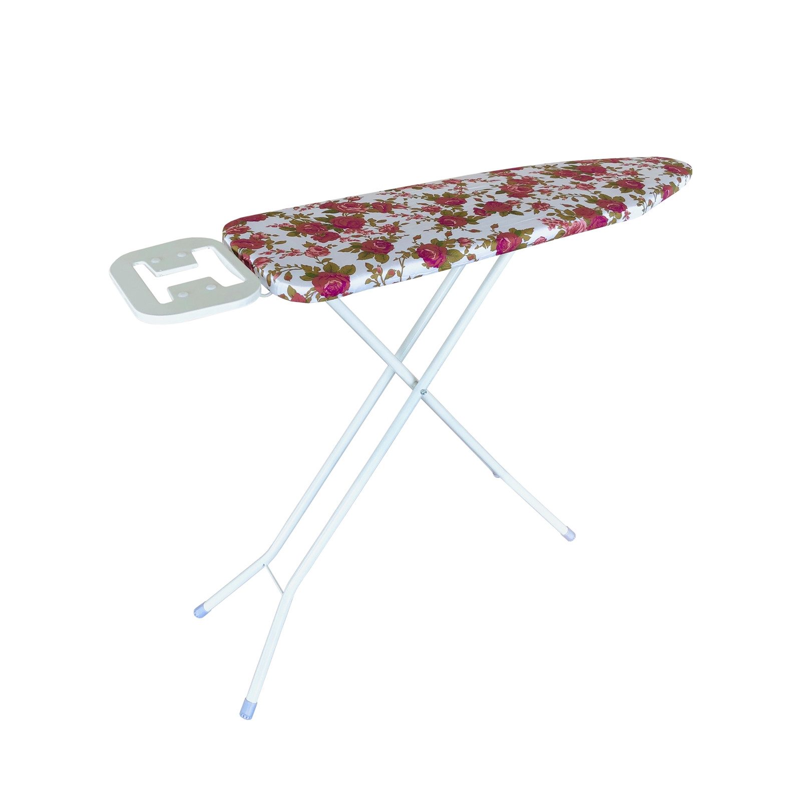 HTI-Line Bügelbrett Bügelbrett Ilona Rose, Bügelfläche 110x33 cm, Bügeltisch mit Bügeleisenablage