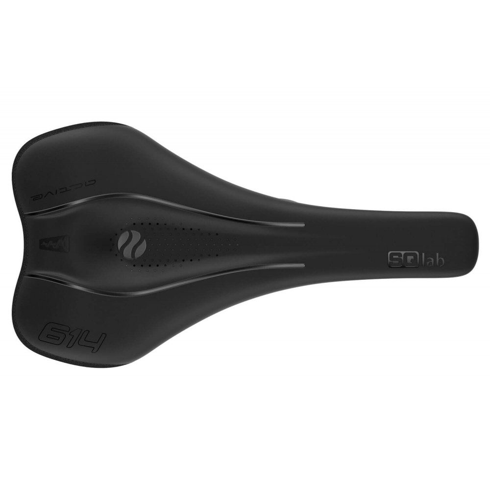 SQlab Fahrradsattel SQ-Lab SQ-Lab Sattel 614 Ergowave active 2.1 S-Tube Rennsattel schwarz