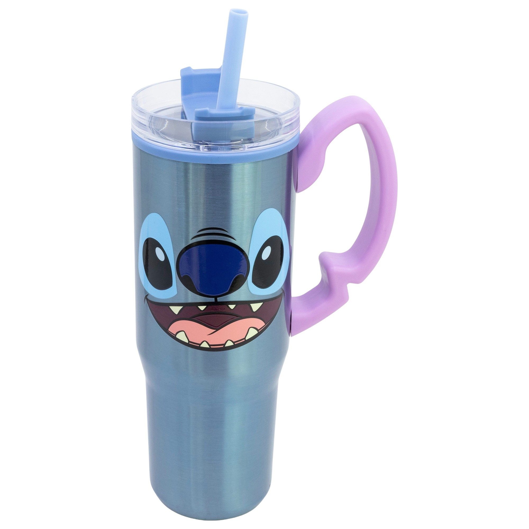 Disney Coffee-to-go-Becher Disney Stitch Edelstahl XL Iso Kaffeebecher Thermobecher To-Go, 1-tlg., Edelstahl