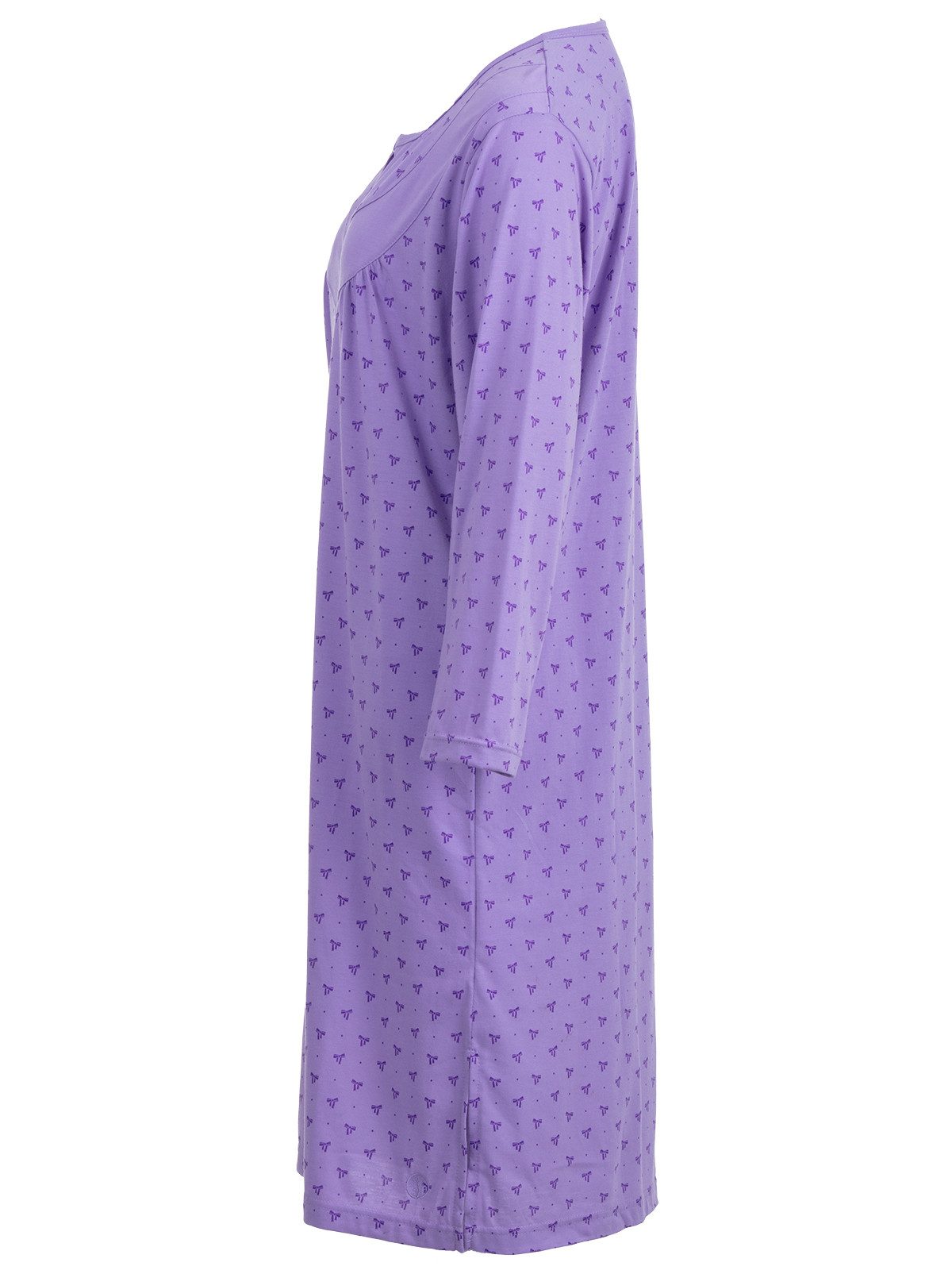 zeitlos Nachthemd Nachthemd Langarm - Helene Schleife günstig online kaufen