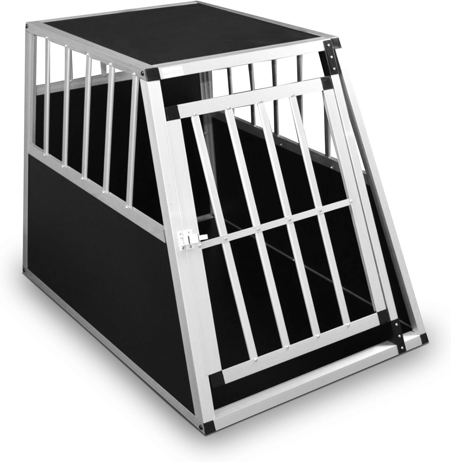 Defactoshop Tiertransportbox Tierreisebox Alu-Hundetransportbox in 4 versch. Größen: M, L, XL, XXL
