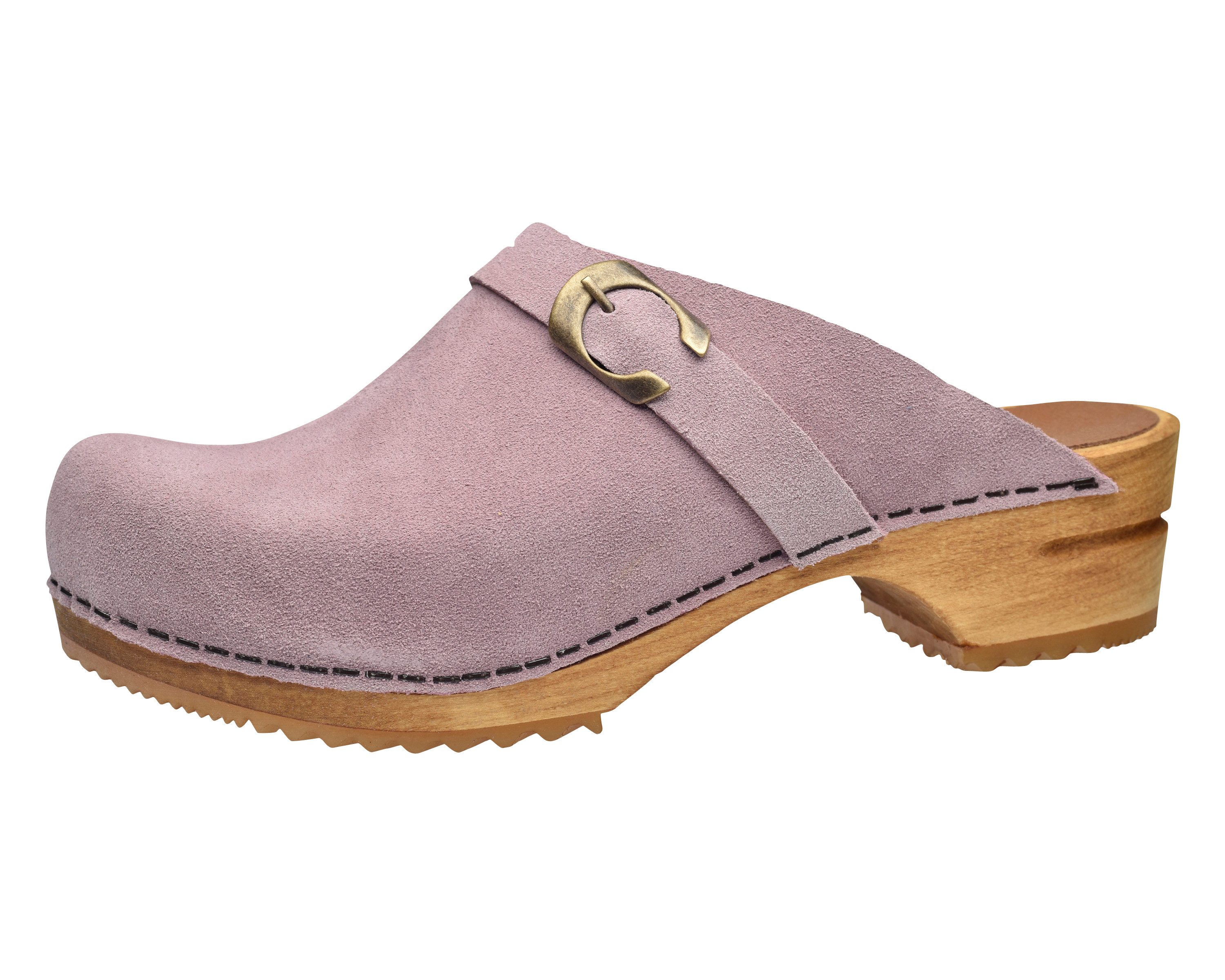 Sanita Wood Hedi Clog