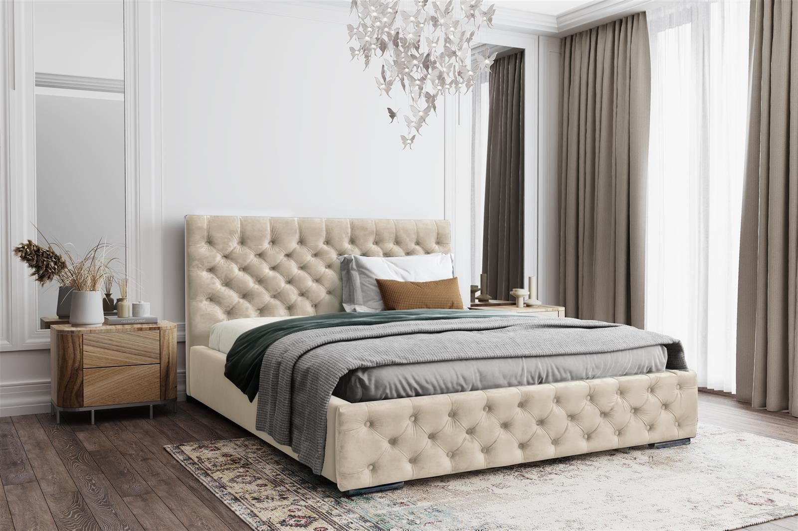 Chesterfield Betten 200x200 online kaufen | OTTO