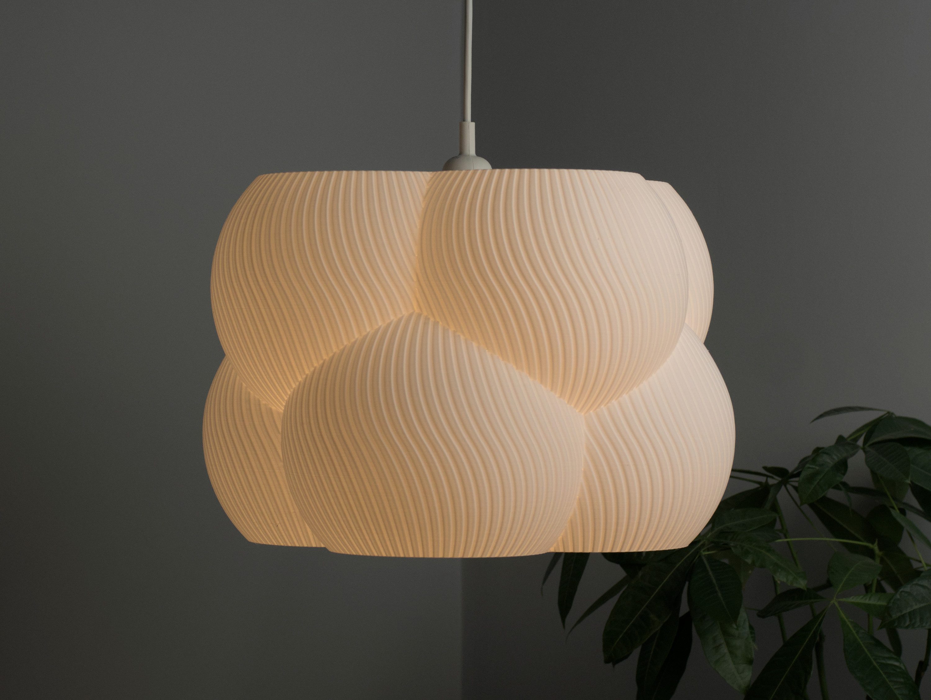 Roomberry Lampenschirm Bubble Lampenschirm für E27 Lampenfassungen - LED Pendelleuchte