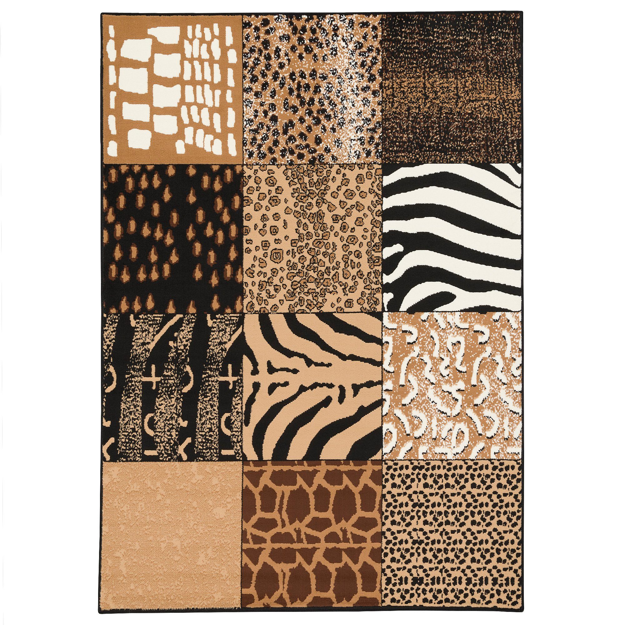 Pergamon Designteppich Trendline Teppich Afrika Patchwork, günstig online kaufen