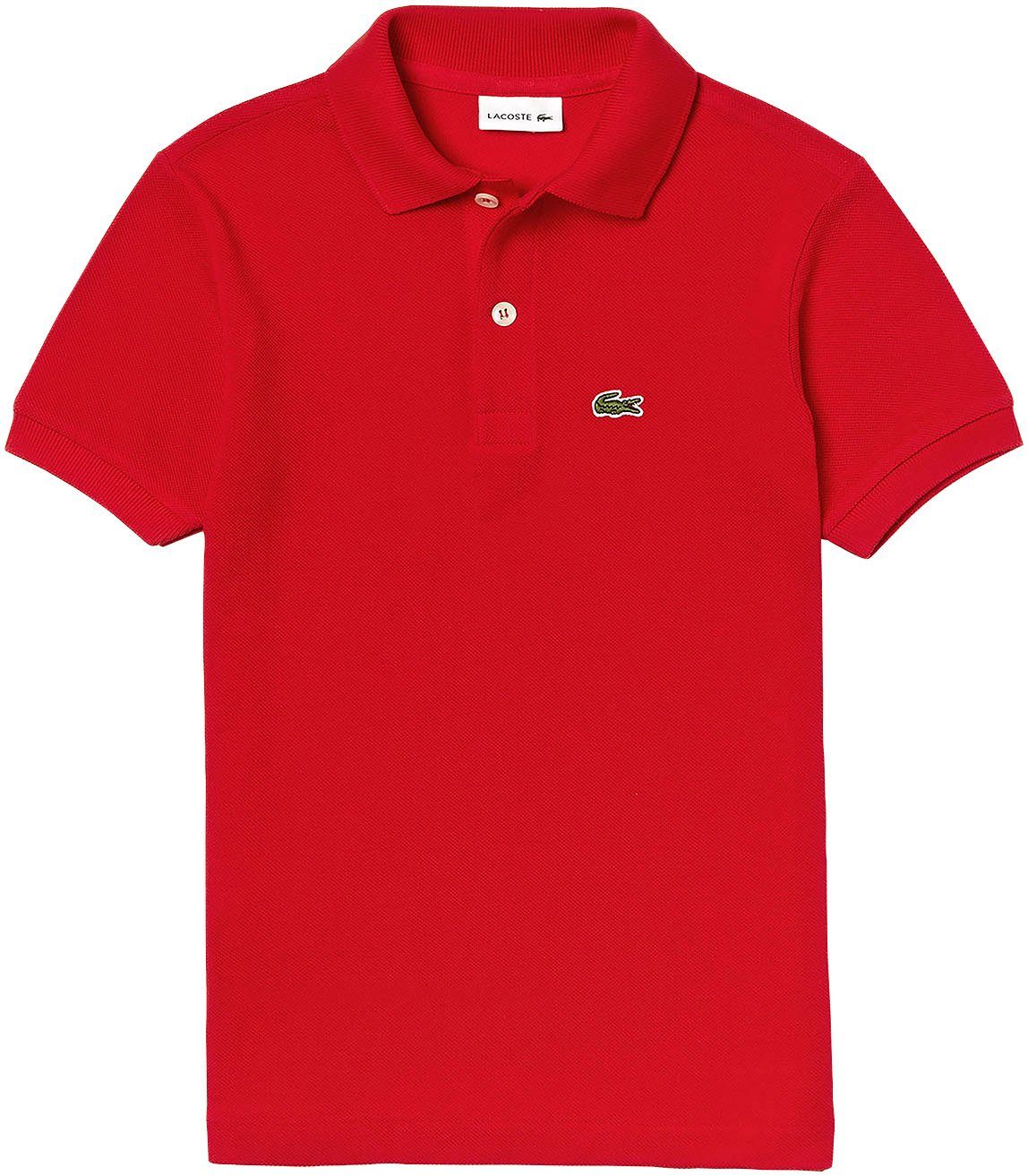 Lacoste Poloshirt Kinder Kids Junior MiniMe,Junior, Kids Polo mit aufgesticktem Kroko