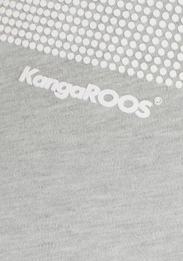 KangaROOS Sweatshirt im Colorblocking-Design mit Pünktchen