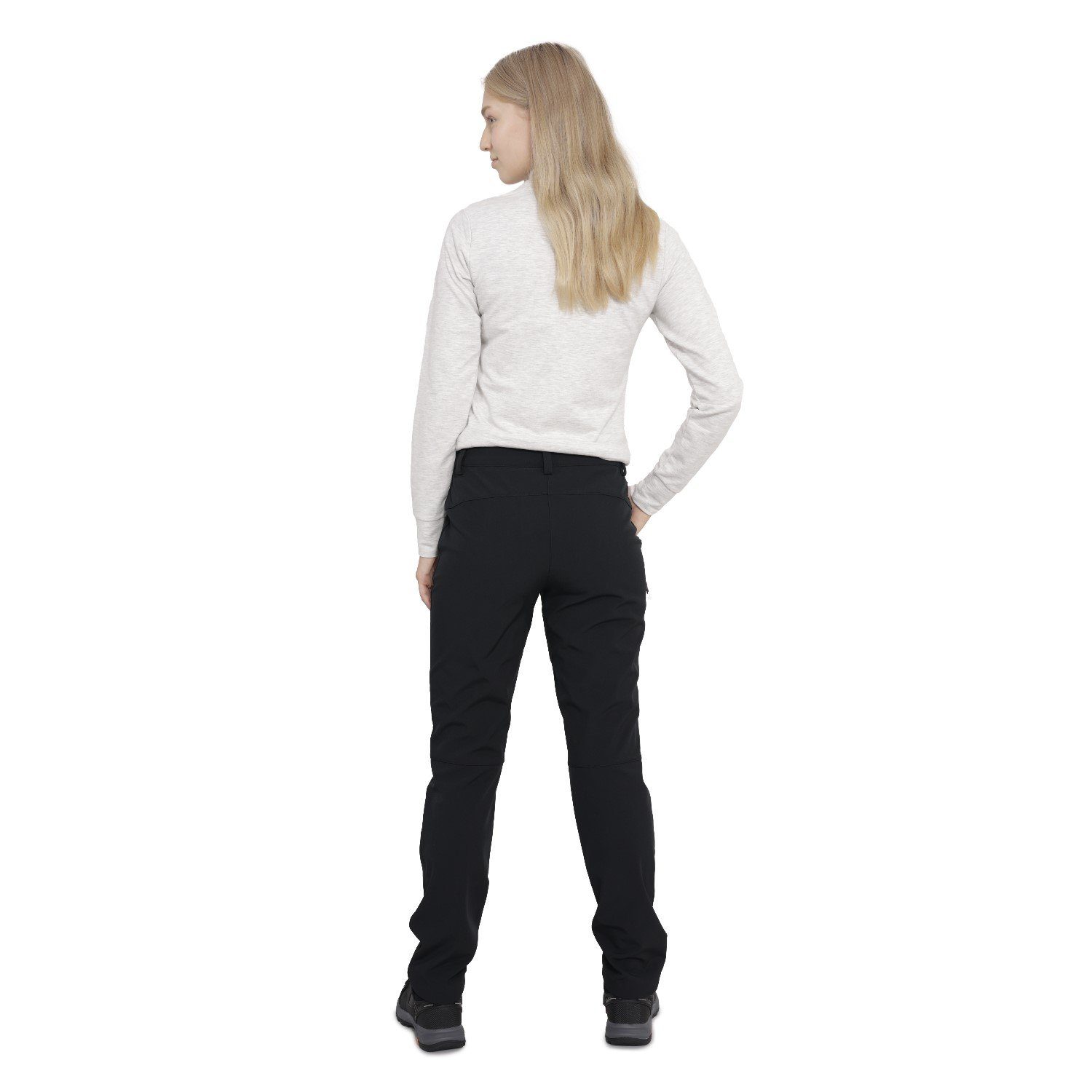 Icepeak Outdoorhose Softshellhose / Winterhose mit Fleecefutter Argonia (0-tlg)