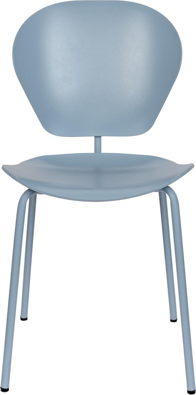 Zuiver Esszimmerstuhl Stuhl THE OCEAN BLUE von Zuiver - 100% Ocean Plastik
