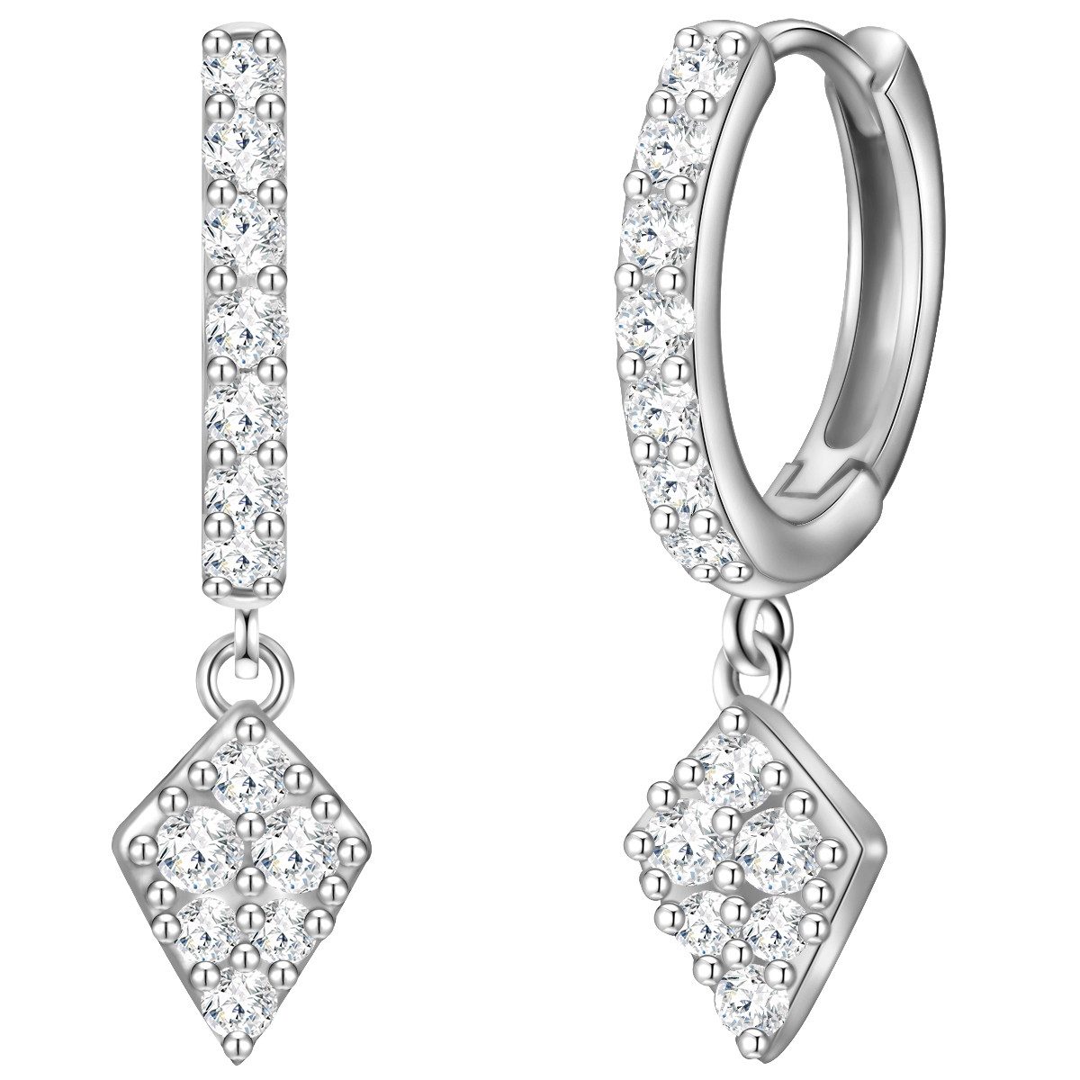 Glanzstücke München Paar Creolen Set: GSM1859 (2-tlg), aus Sterling Silber