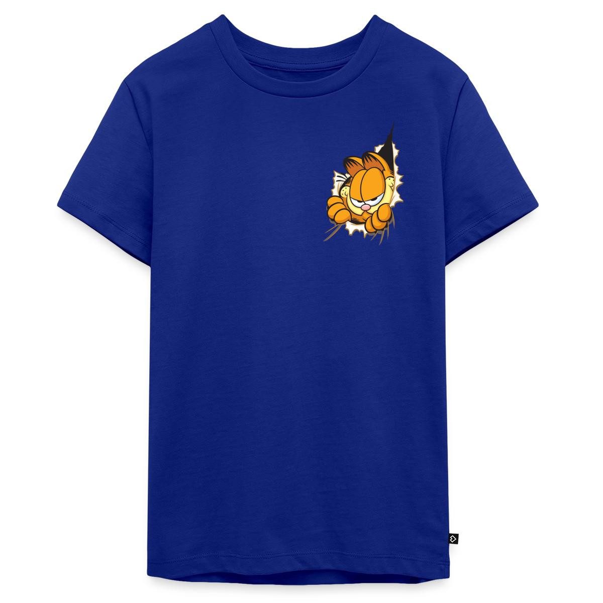 T-Shirt Garfield Hier Ist Garfield Teenager Premium T-Shirt
