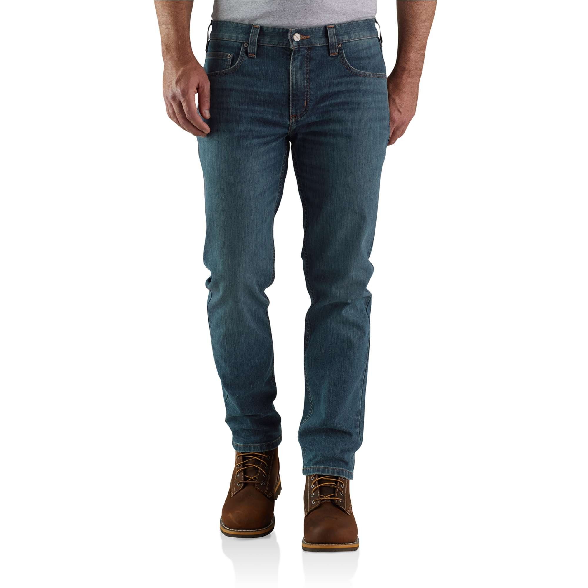 Carhartt Tapered-fit-Jeans RUGGED FLEX TAPERED JEAN (1-tlg) canyon RELAXED FIT