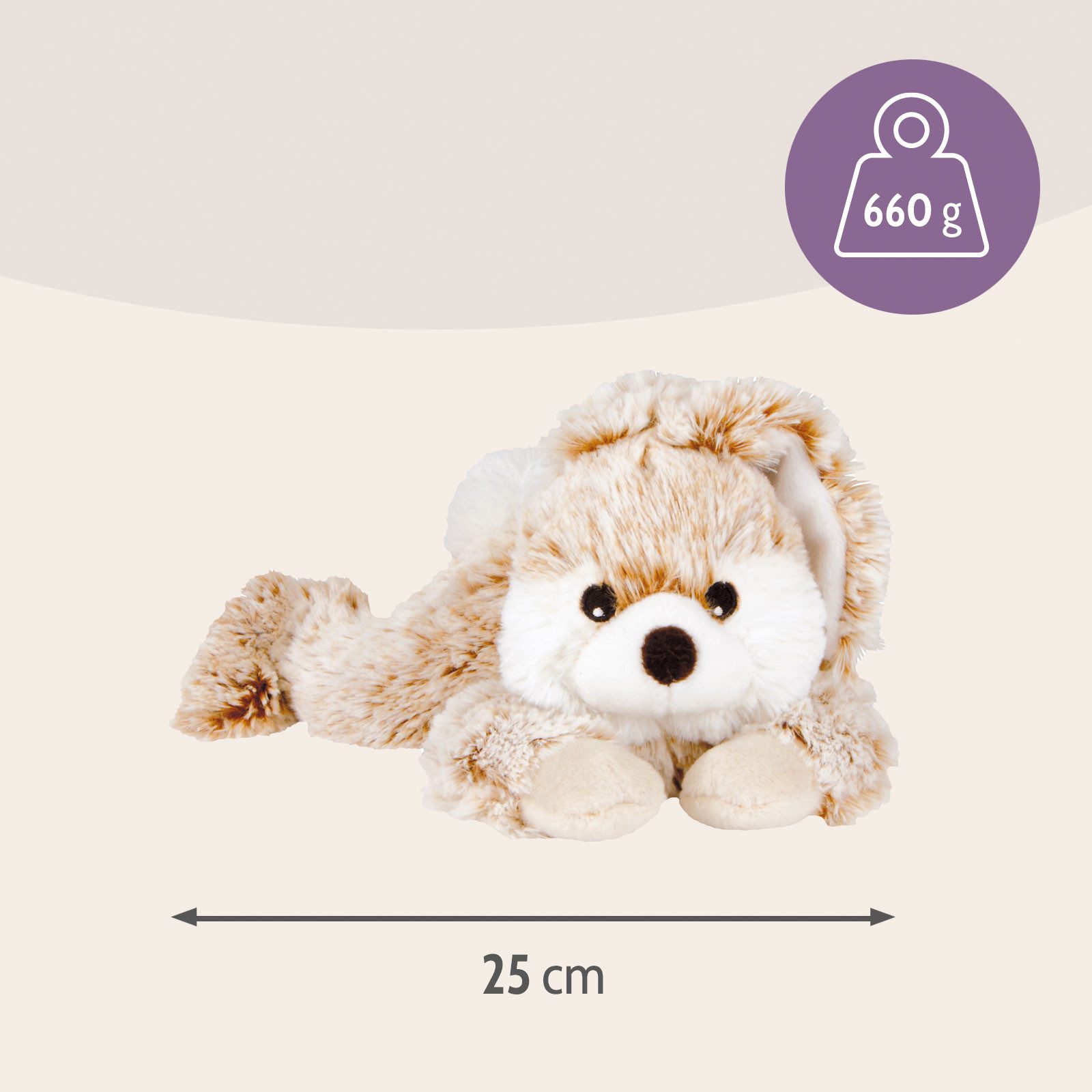 Habibi Plush Wärmekissen Habibi Plush Wärmetier Stoffltier 1616 Schneehase