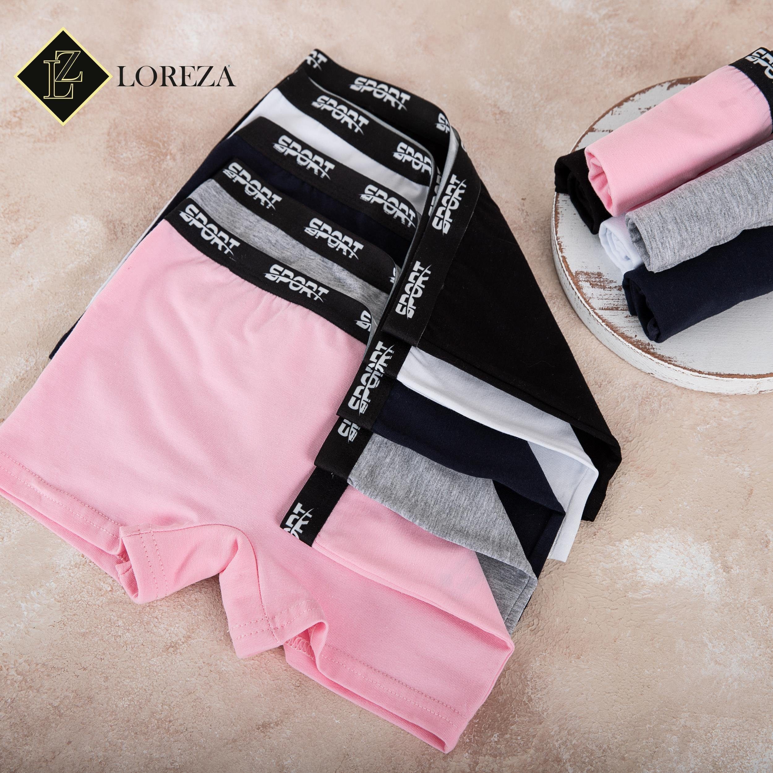 LOREZA Panty 10er Set Mädchen Pantys - Sport - Bunt (Spar-Packung, 10-St)