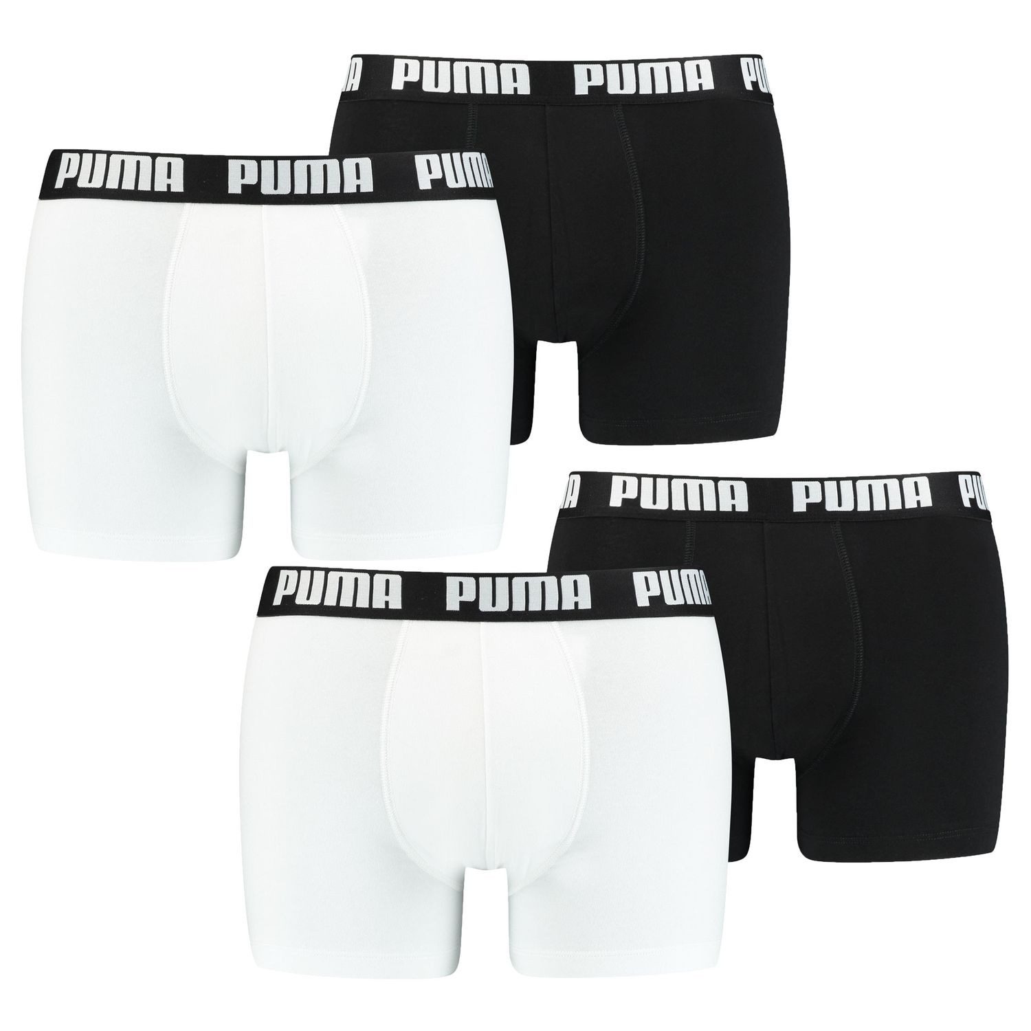 PUMA BODYWEAR Boxershorts Basic (3-St) elastischer günstig online kaufen