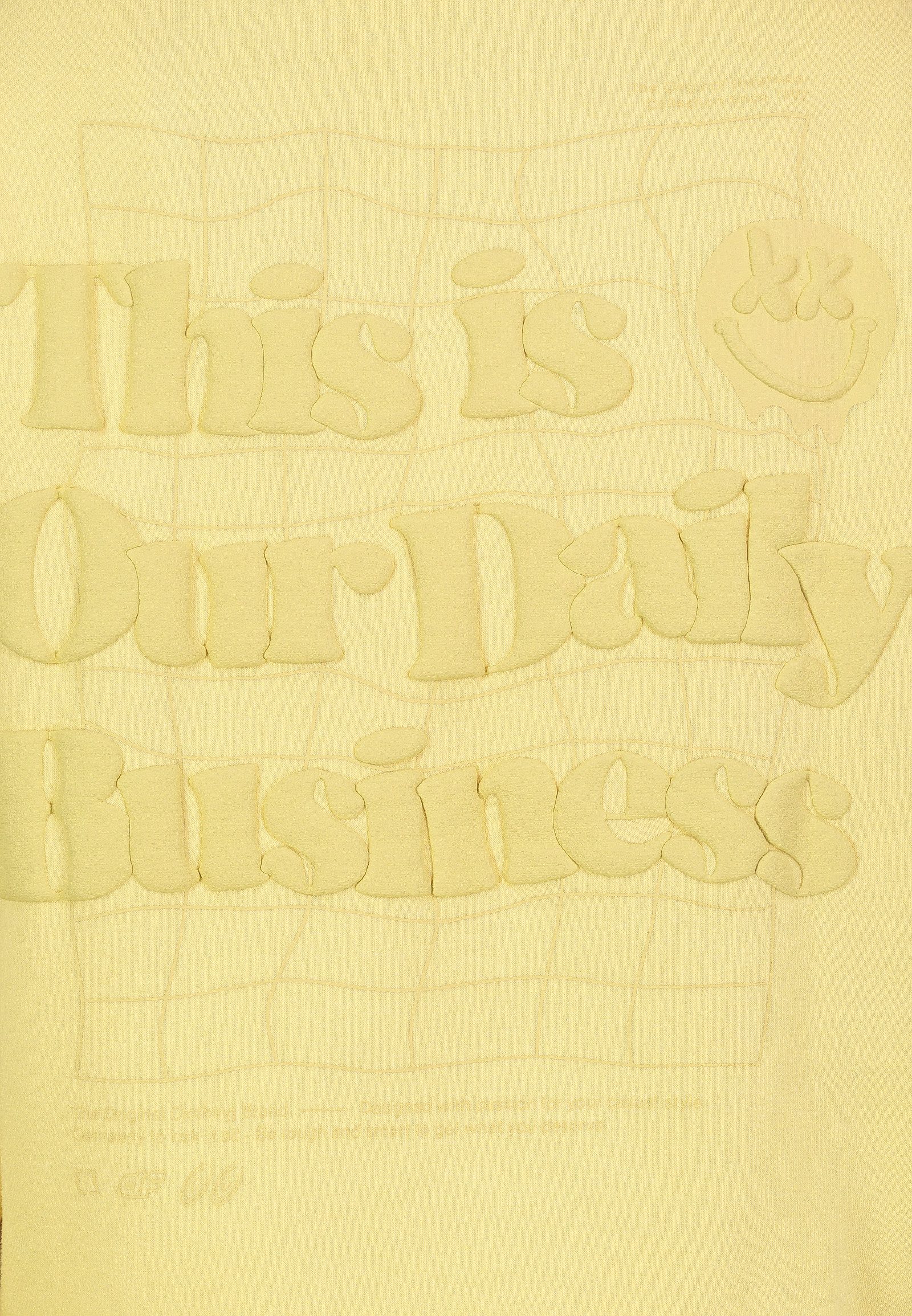 SUBLEVEL Hoodie mit Grafikdruck und Kängurutasche Sweat 3D Print