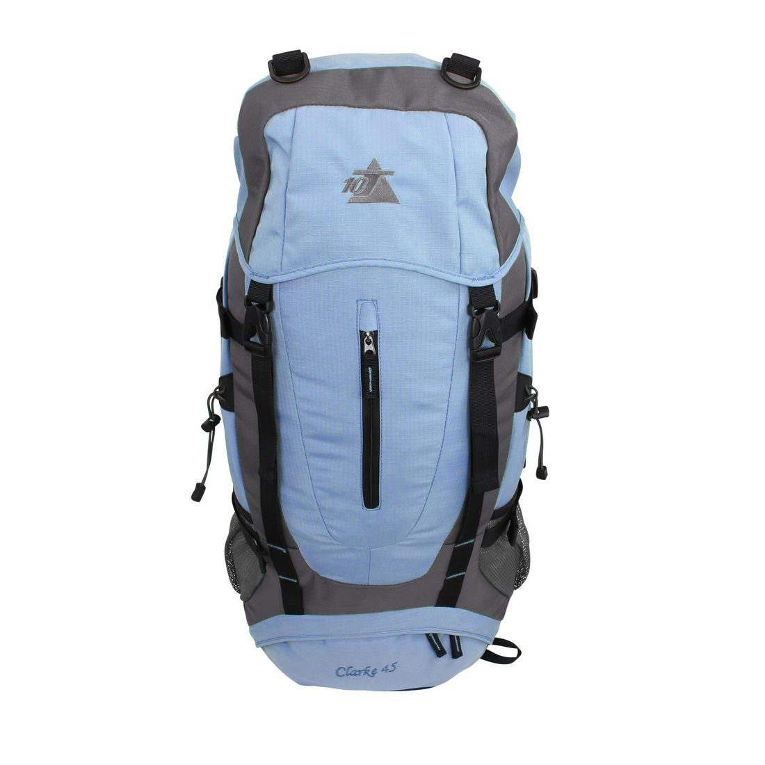 Regenschutz, - Touren-, Liter, Clarke Wander-Rucksack 1350g 10T 45 Funktions-Staufächer, 45 Wanderrucksack 10T