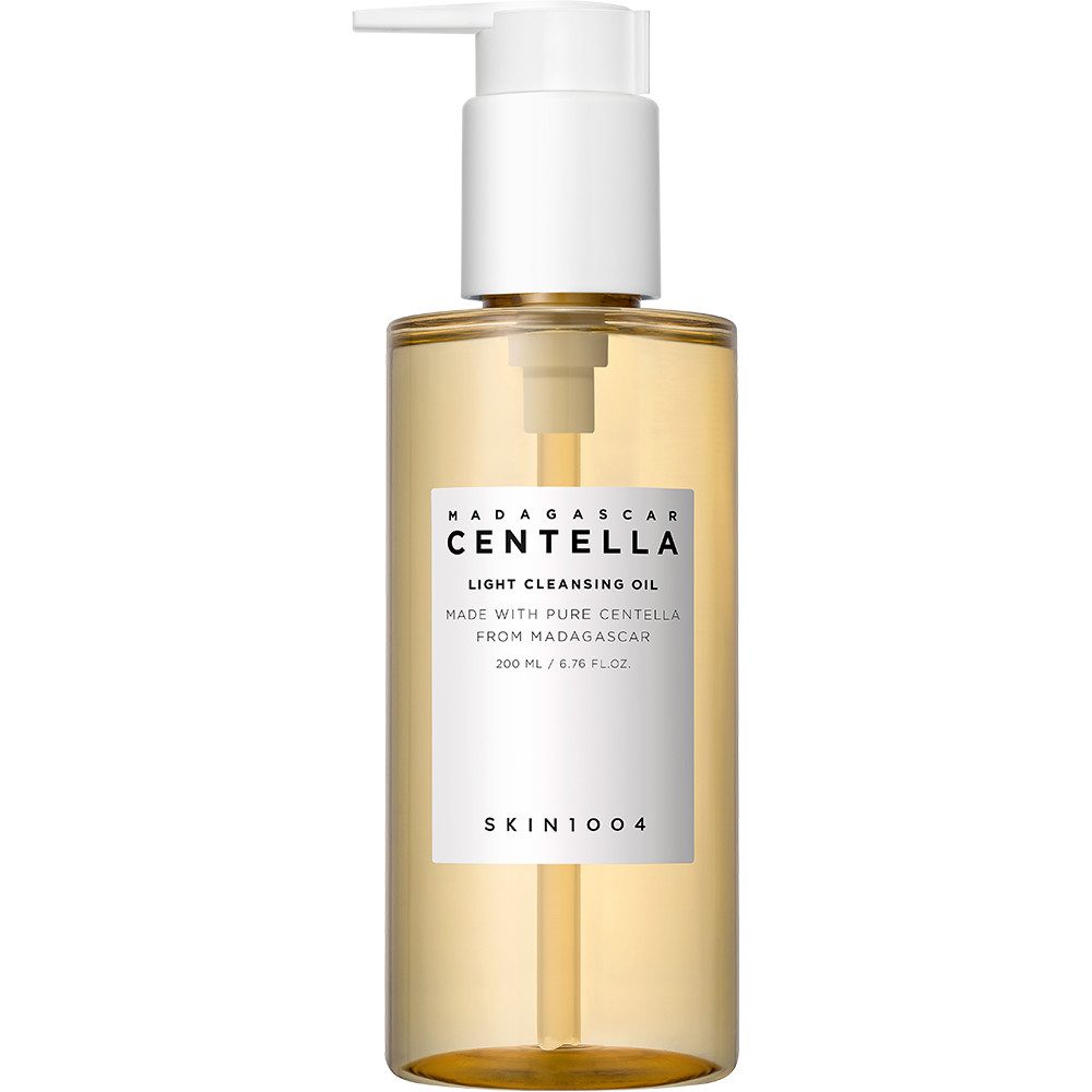 SKIN1004 Gesichts-Reinigungsöl MADAGASCAR CENTELLA LIGHT CLEANSING OIL, für reife und trockene Haut, reinigt sanft und spendet Feuchtigkeit