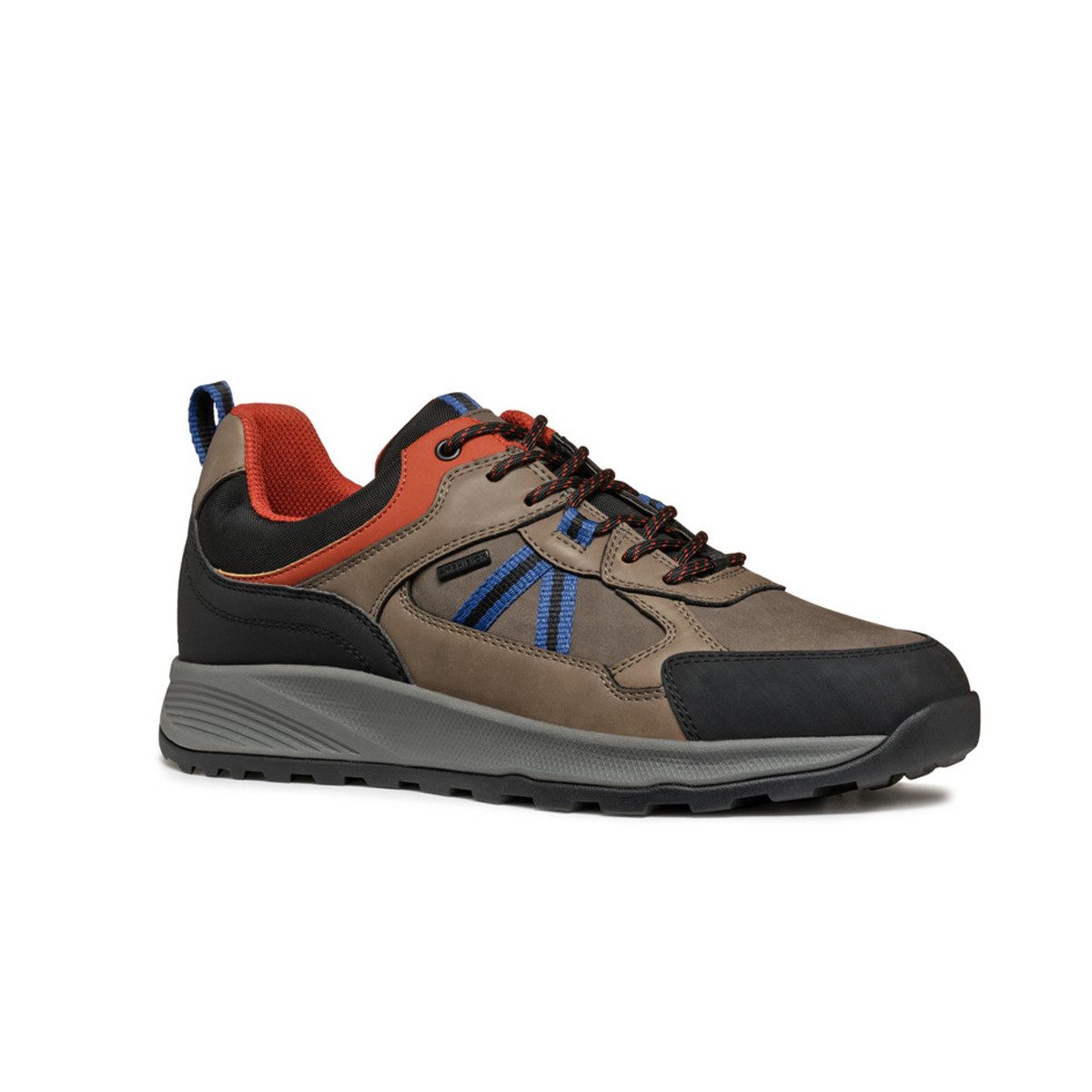 Geox GEOX TERRESTRE, Sneaker, Braun kombiniert, Herren Sneaker