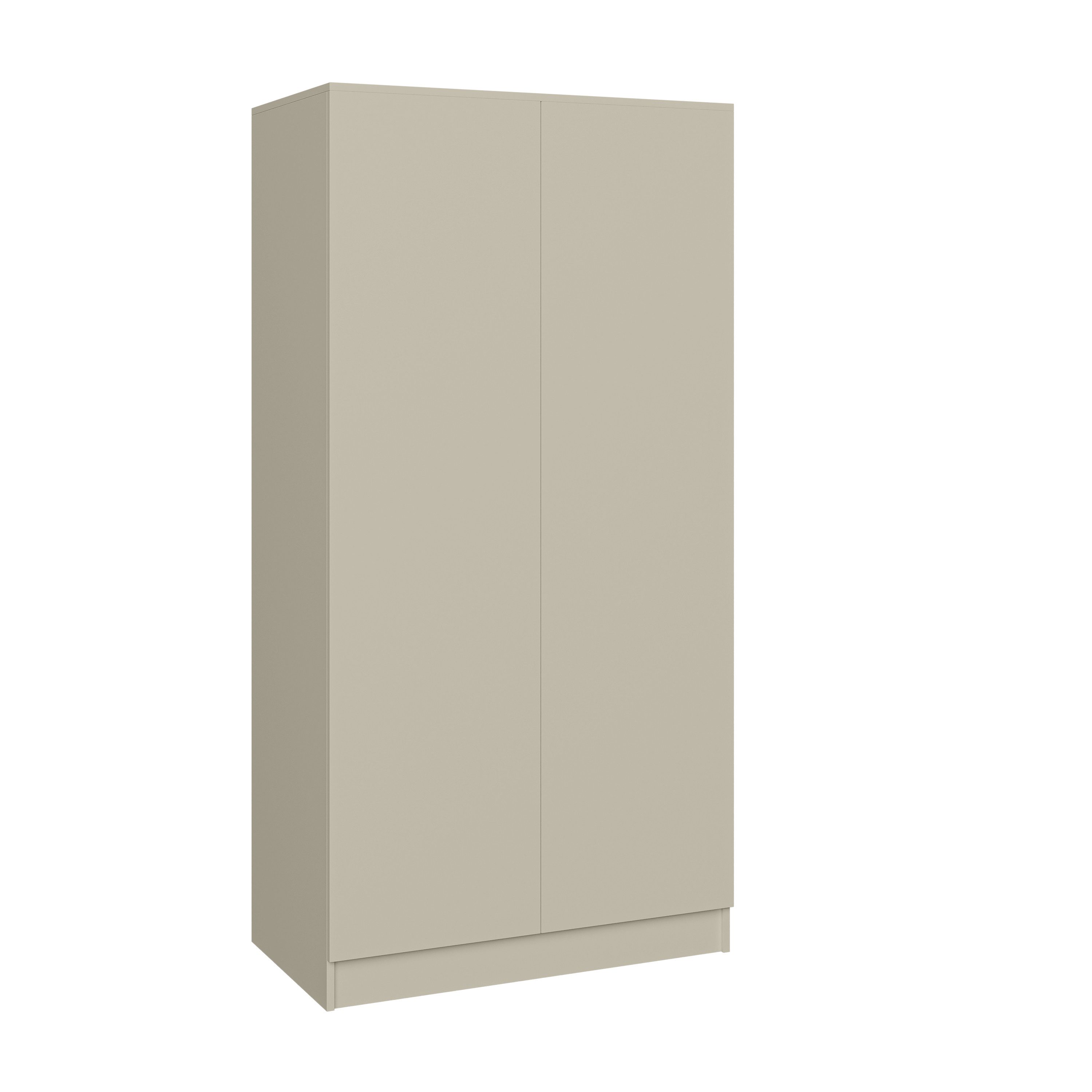 Beautysofa Kleiderschrank Zweitüriger mit Schiebetüren LOOK Erhältlich mit günstig online kaufen