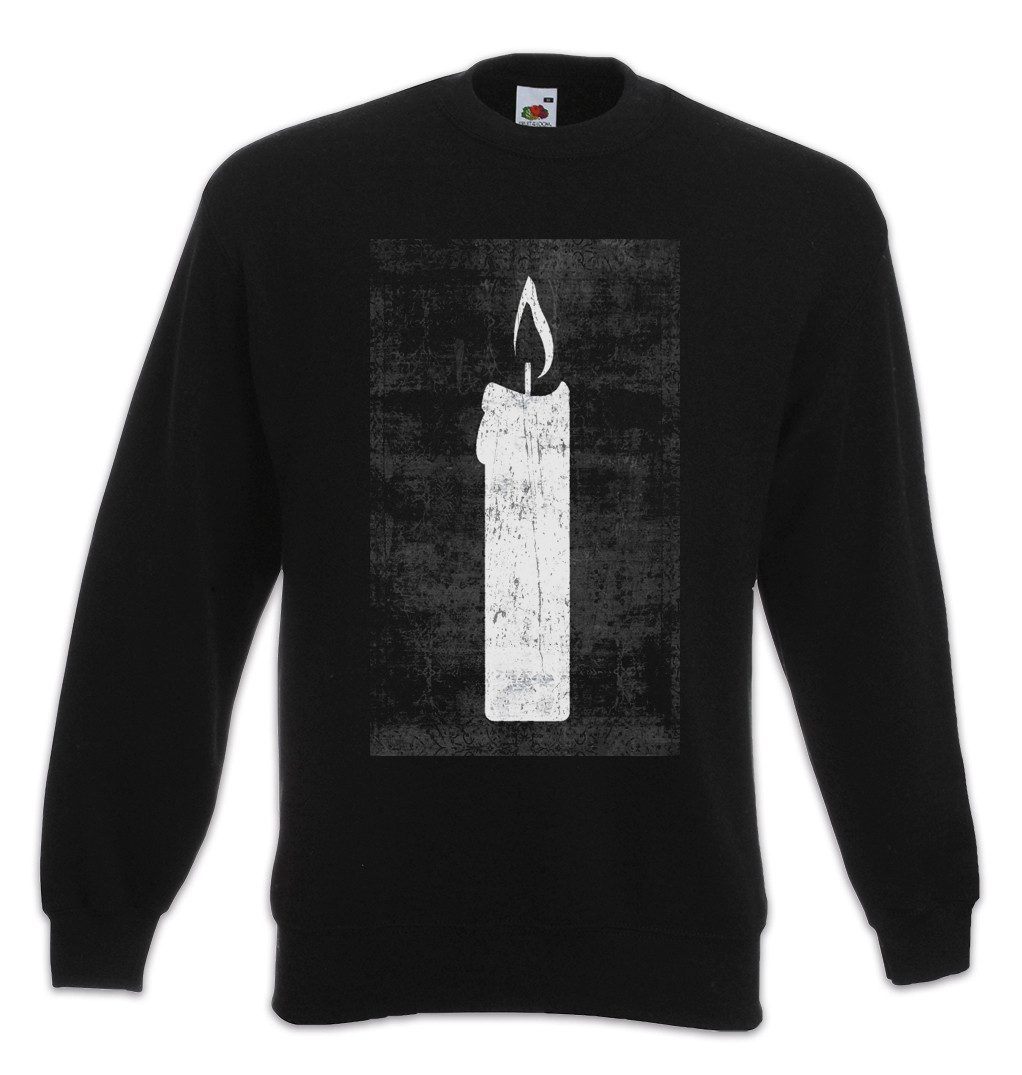 Urban Backwoods Sweatshirt Tarot The White Candle Sweatshirt Tarot Karte Karten Card Auge (1-tlg) Illuminaten Deck Set Okkultismus