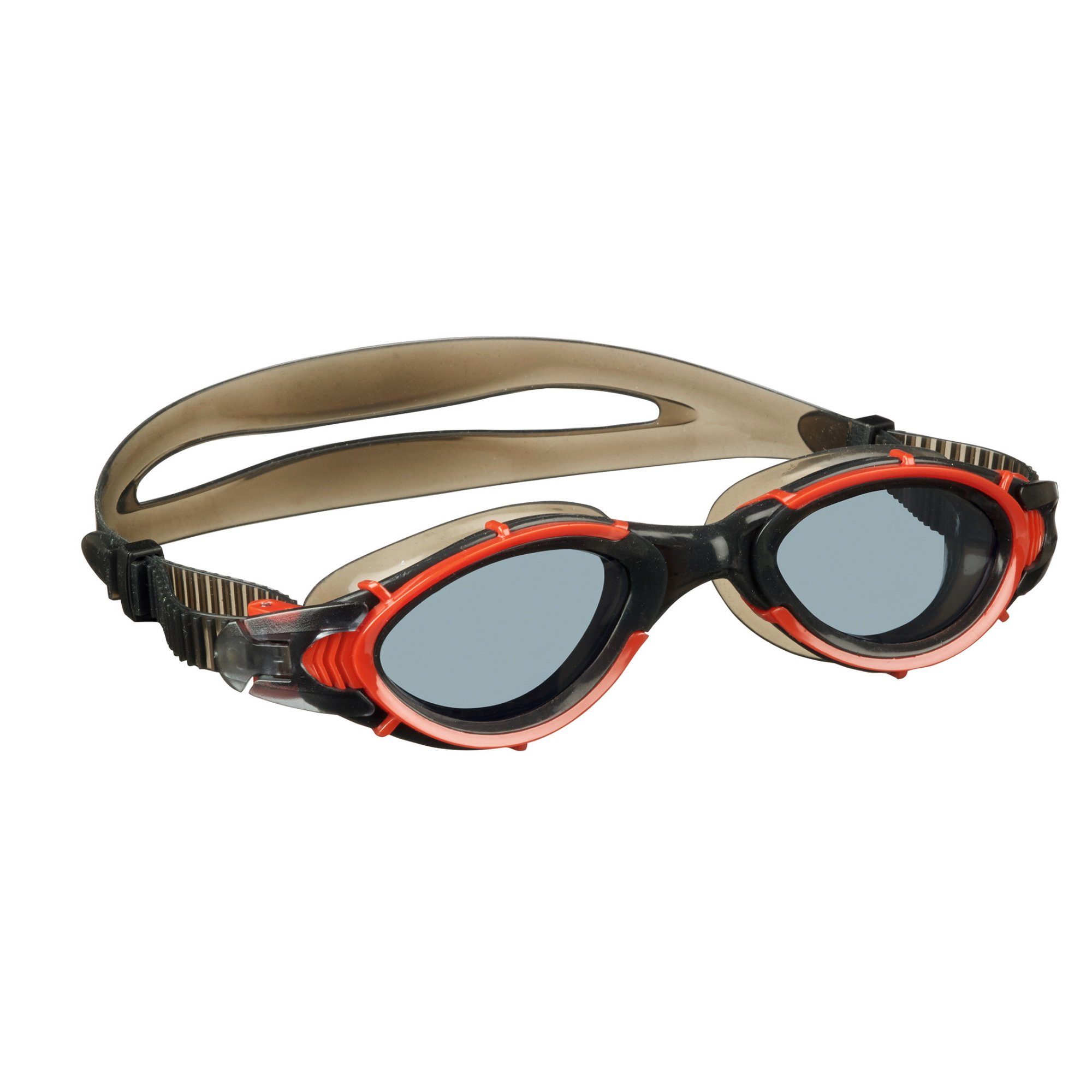 Beco Beermann Schwimmbrille BECO Norfolk Schwimmbrille rot, 100% UV-Schutz