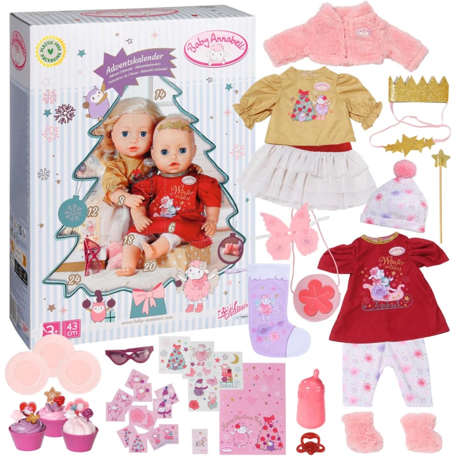 Zapf Creation® Spielzeug-Adventskalender 709634 Baby Annabell günstig online kaufen