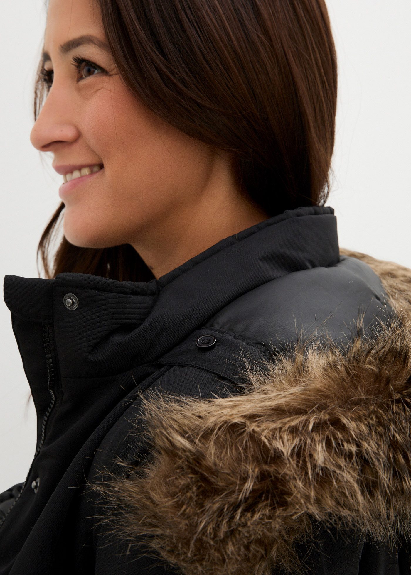 bonprix Umstandsjacke mit elastischem Gummizug, seitlicher Erweiterung durch Reißverschlüsse