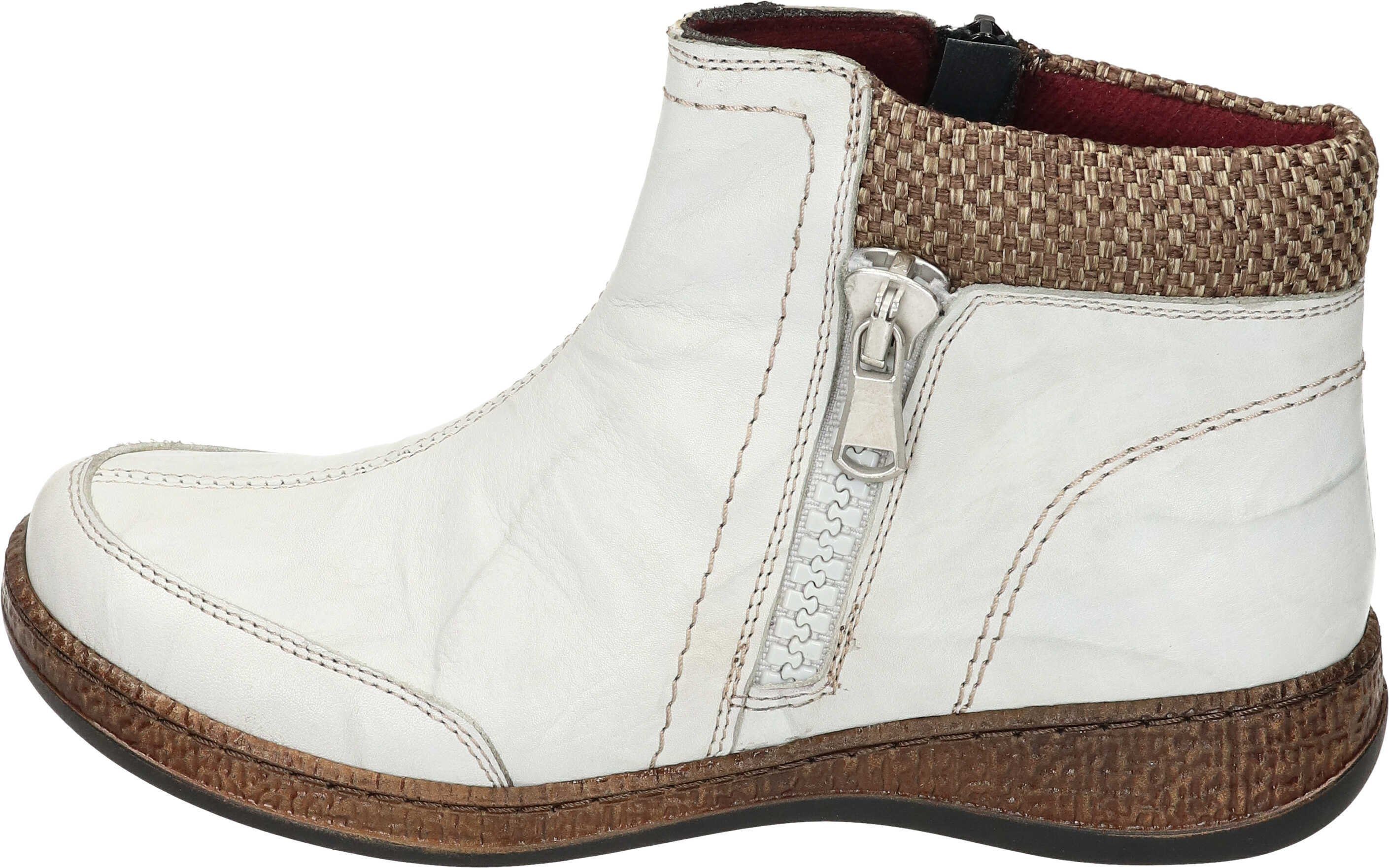 Comfortabel Stiefeletten Stiefelette aus echtem Leder günstig online kaufen