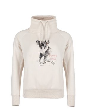 ROADSIGN australia Sweatshirt Care Collection (1, 1-tlg., 1) mit Schalkragen & Tunnelzug, Sweater mit Aufdruck "Save The Koalas"