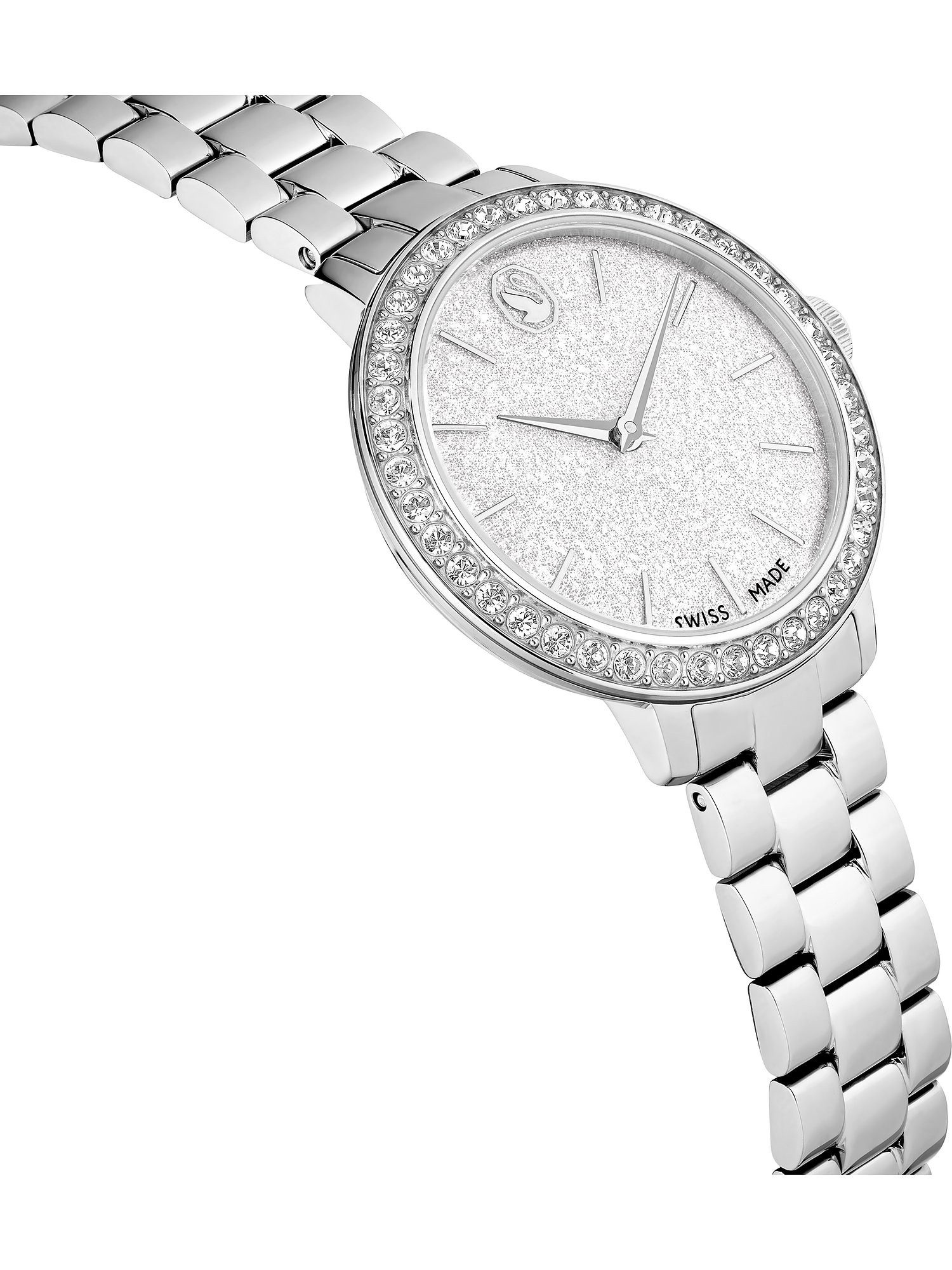 Swarovski Quarzuhr MATRIX 3-LINK 5706182, Armbanduhr, Damenuhr, Swiss Made, Edelstahlarmband, analog – Bild 2 von 5