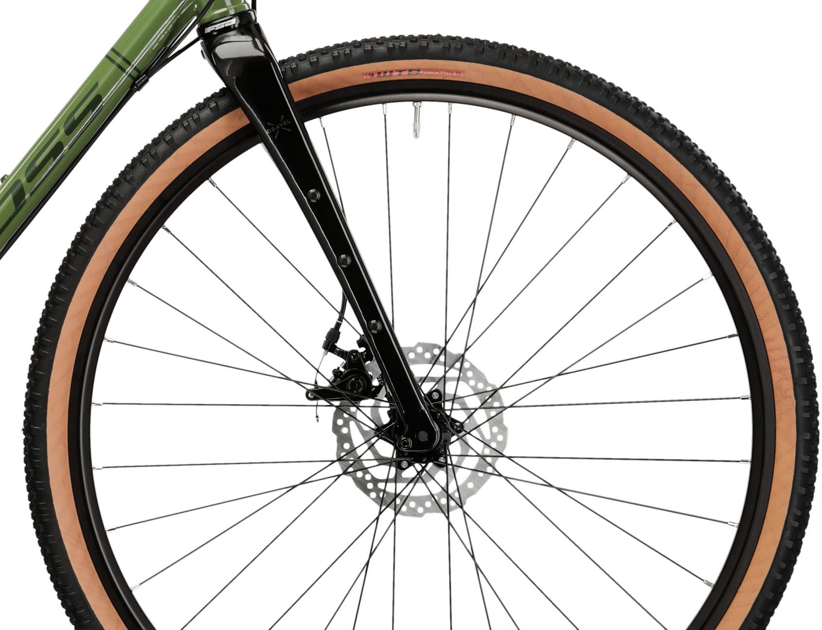 Kross Gravel Bike KROSS Gravel Bike Esker 4.0 28" green, 20-speed Shimano GRX RX400 rear derailleur, derailleur gears