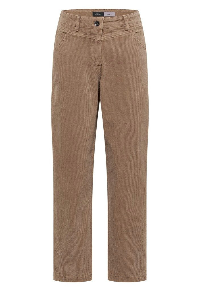 CECIL Jogginghose Style Scarlett Barrel Corduroy