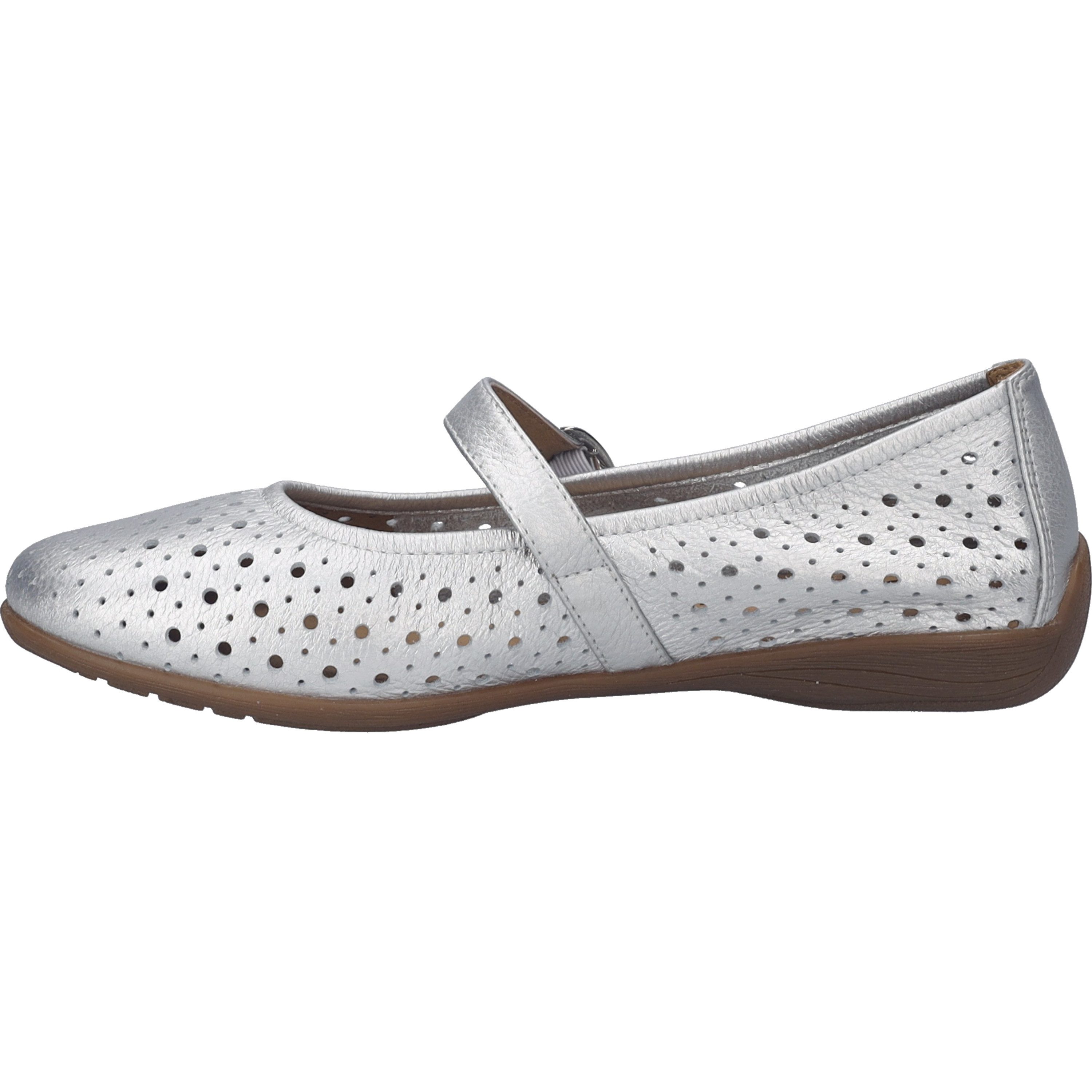 Josef Seibel Fenja 41, silberfarben Ballerina