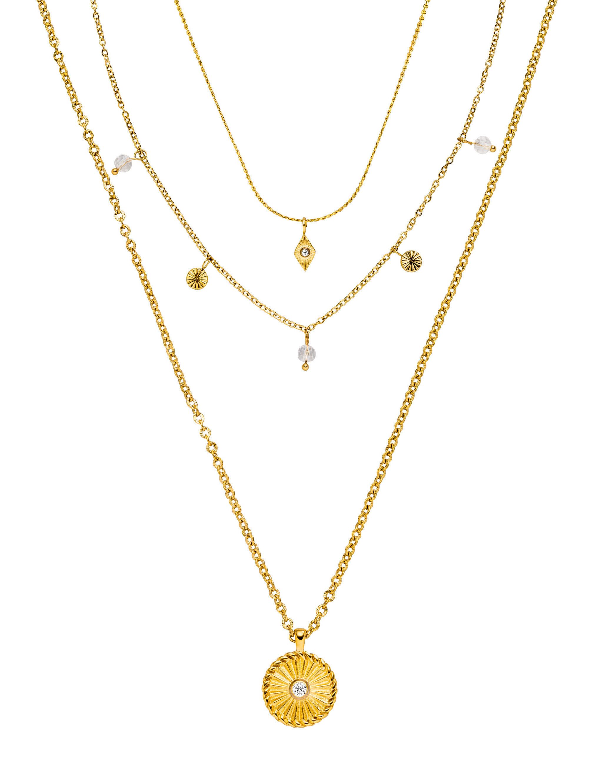 Purelei Kette mit Anhänger Kaipo (Kette, 3-tlg)