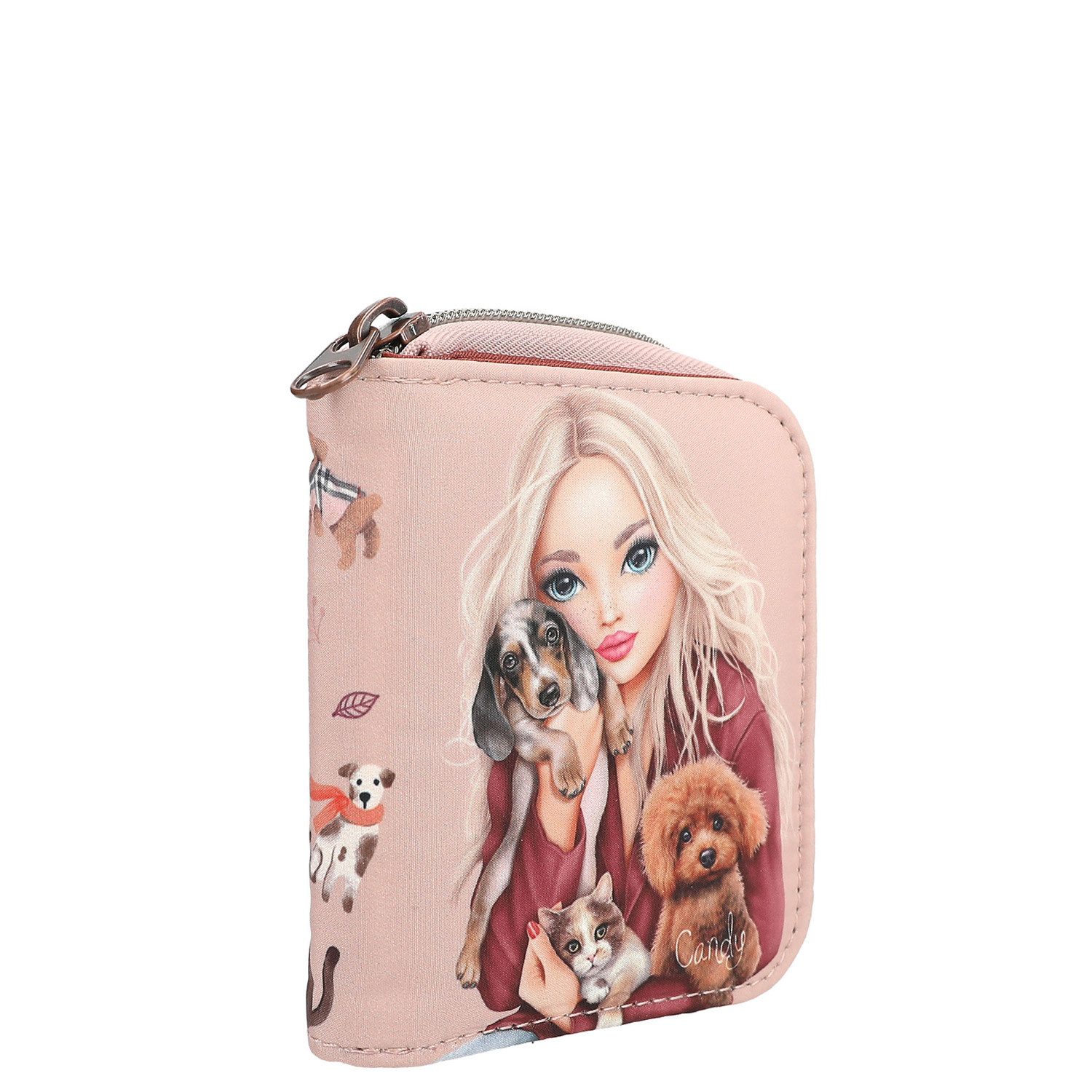 Depesche Federtasche Depesche Portemonnaie TOPModel FUR EVER FRIENDS Rose und Kupfer