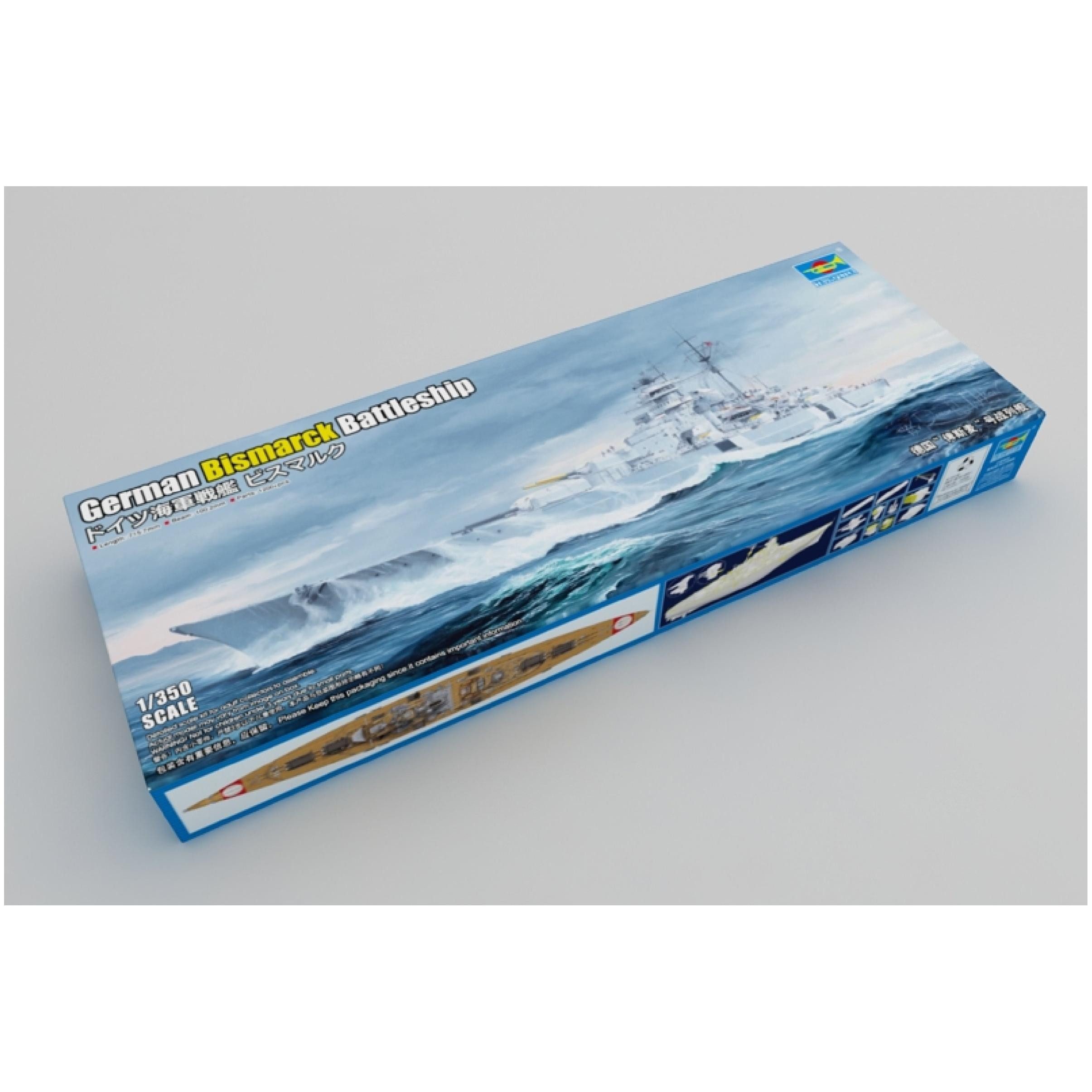 Modellbausatz Bismarck / 1:350