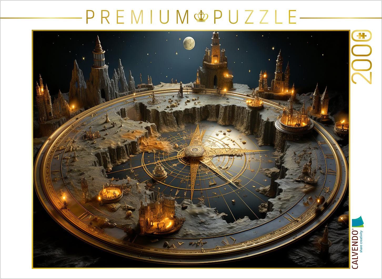 CALVENDO Puzzle CALVENDO Puzzle Urzeit, 2000 Teile Lege-Größe 90 × 67 cm Foto-Puzzle, 2000 Puzzleteile