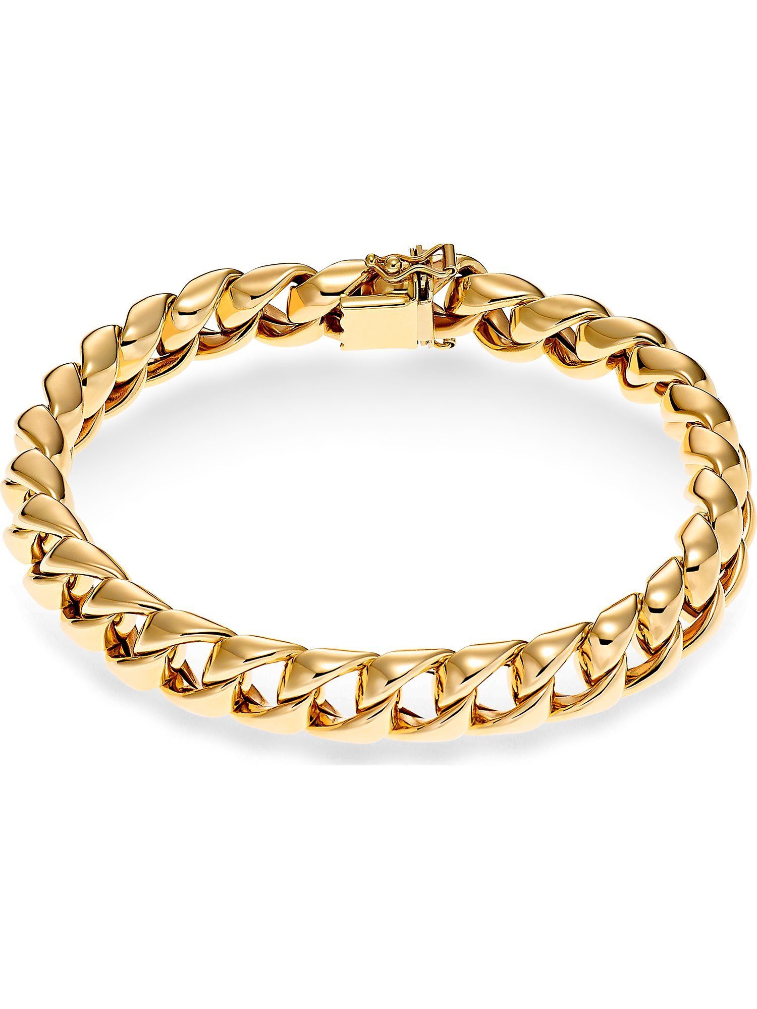 CHRIST Goldarmband CHRIST Damen-Armband 585er Gelbgold, Maßangaben: Länge:  20 cm, Breite: 0,85 cm, Stärke: 3,9 mm