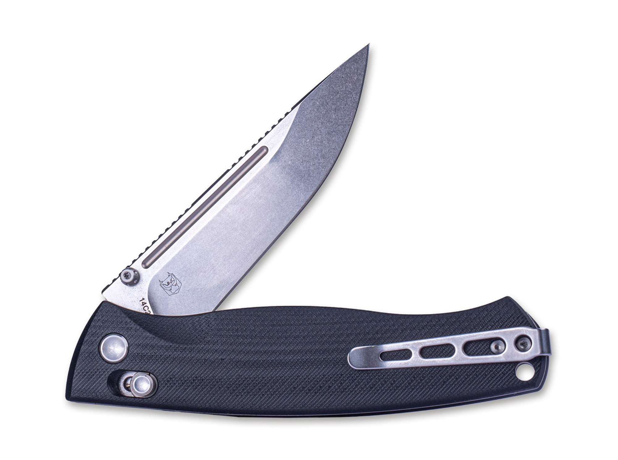 Real Steel Taschenmesser Taschenmesser Pathfinder FFG G10 Black
