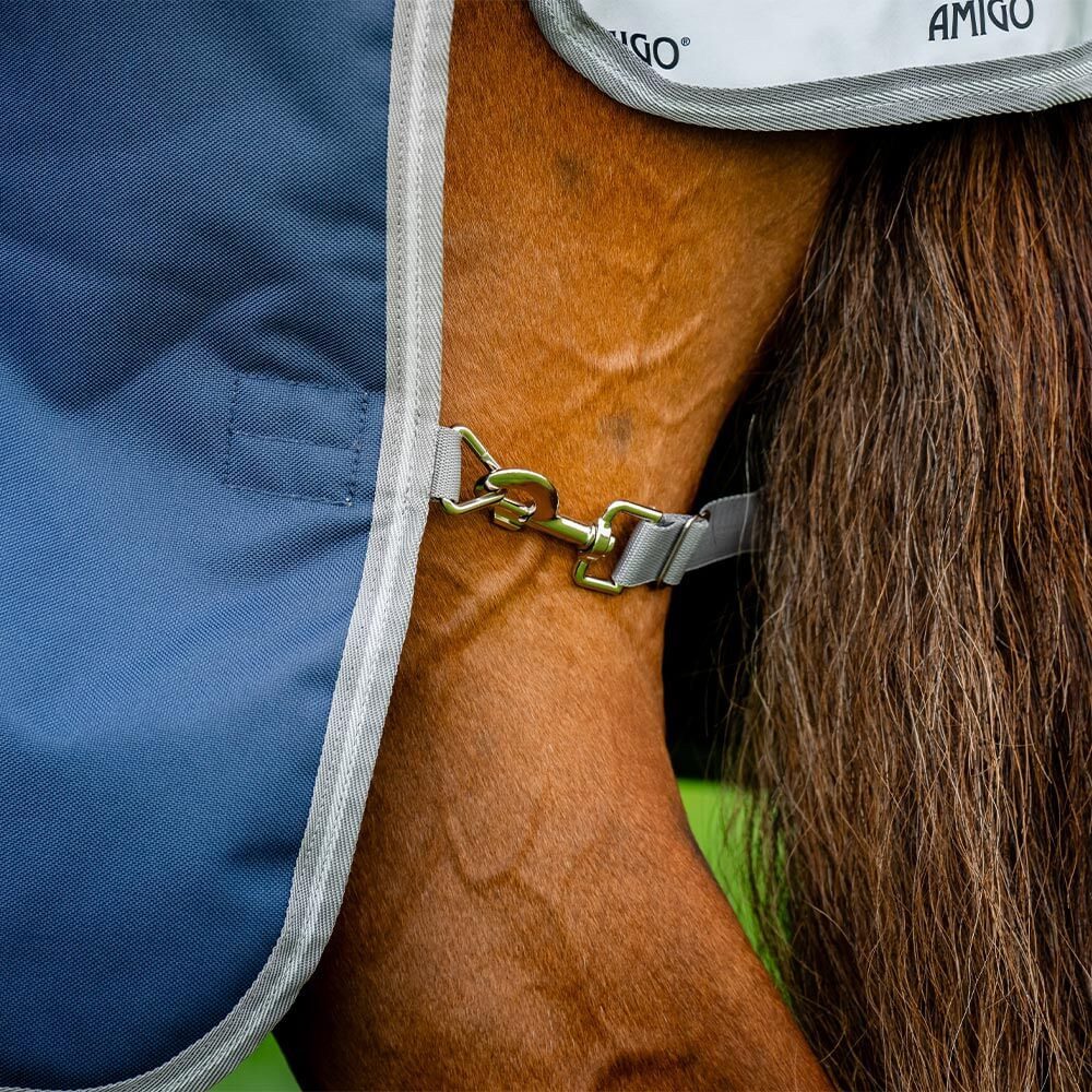 Horseware Pferde-Thermodecke Horseware Amigo Bravo 12 Plus Turnout Heavy 400g