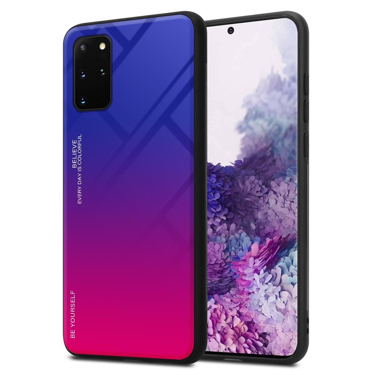 Cadorabo Handyhülle für Samsung Galaxy S20 PLUS Hülle Samsung Galaxy S20 PLUS, Robustes Hard Case - Handy Schutzhülle - Hülle - Back Cover Bumper