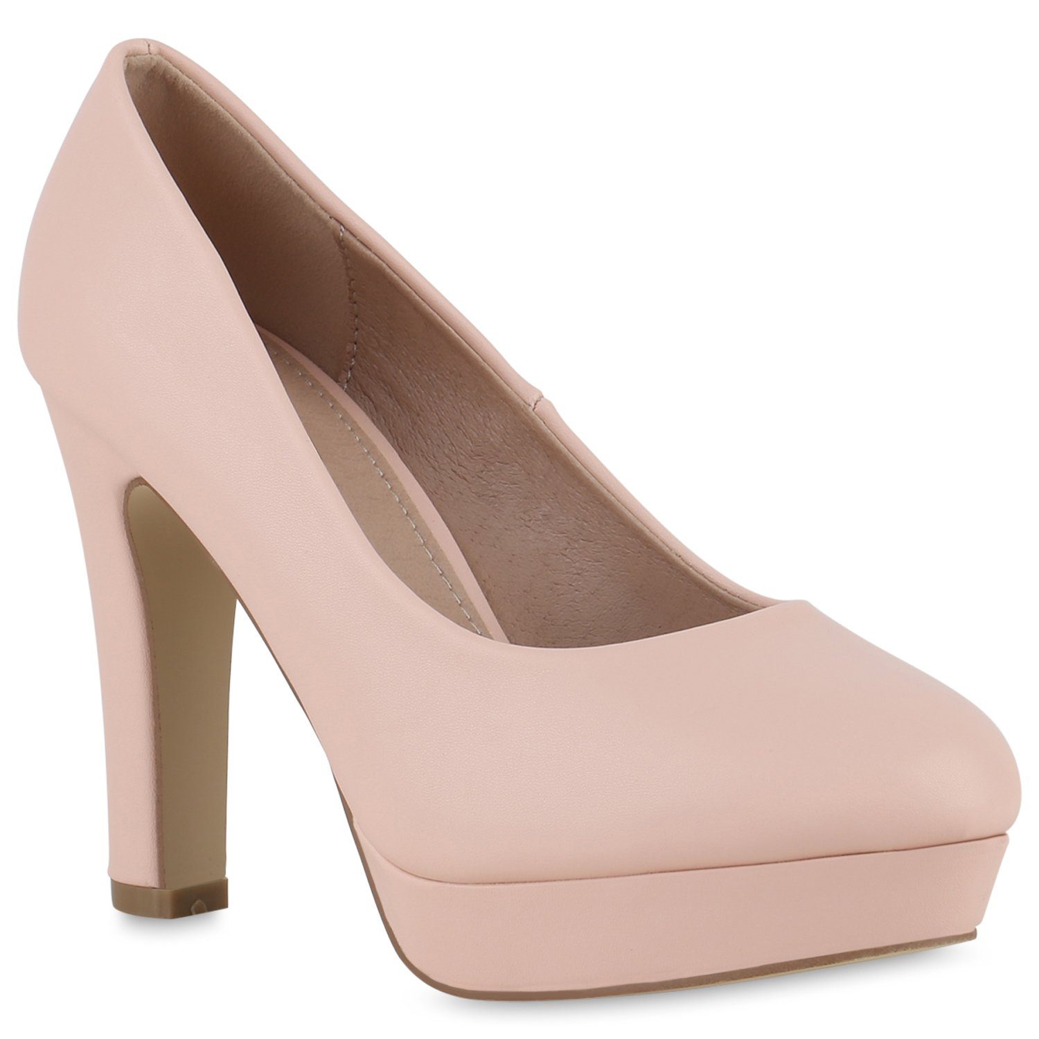 840026 Rosa Pumps Bequeme VAN Schuhe HILL