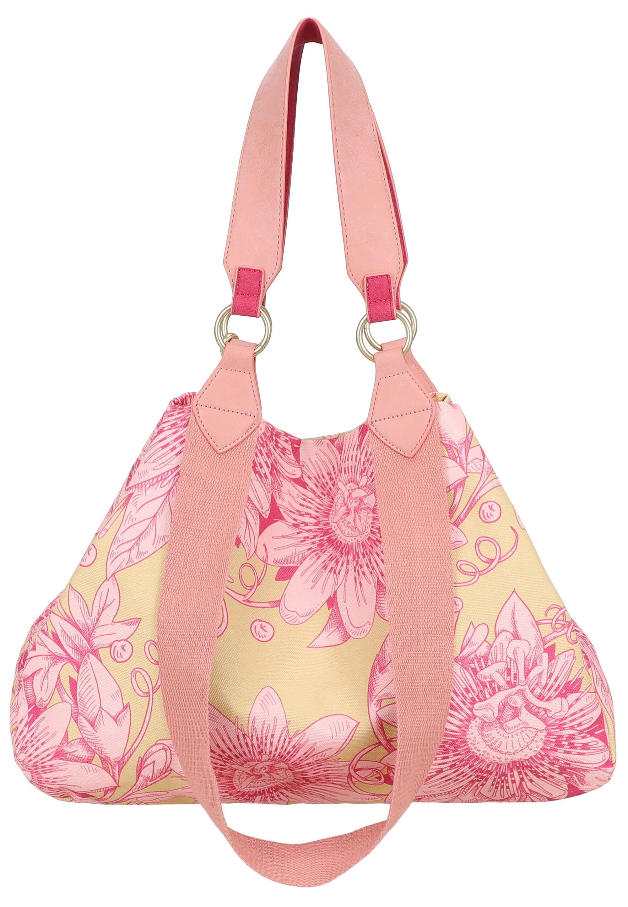 Fritzi aus Preußen Shopper Fritzi x Frida Kahlo, mit Blumenprint – Bild 2 von 5