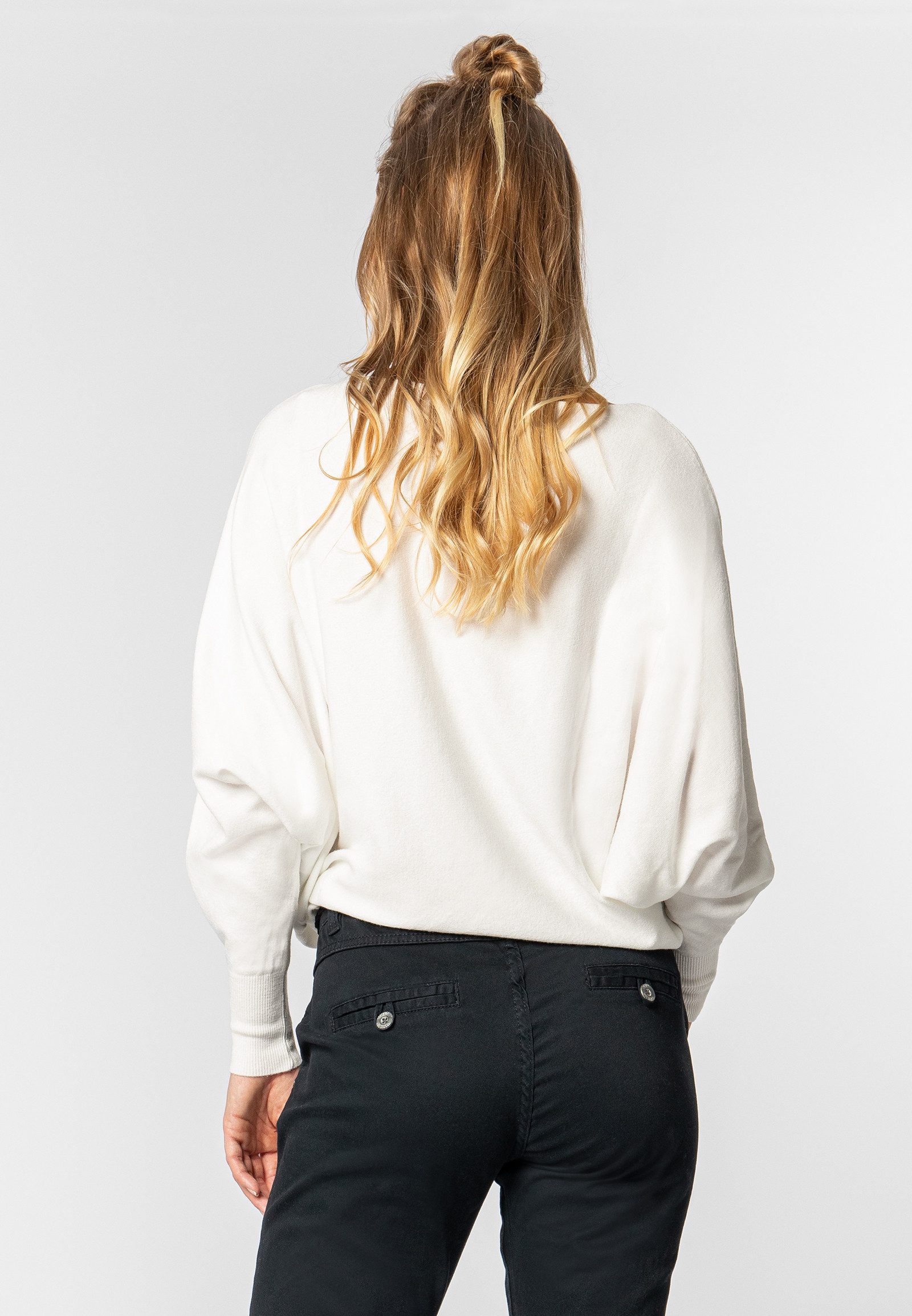 SUBLEVEL Strickpullover Strickpullover Fledermaus günstig online kaufen