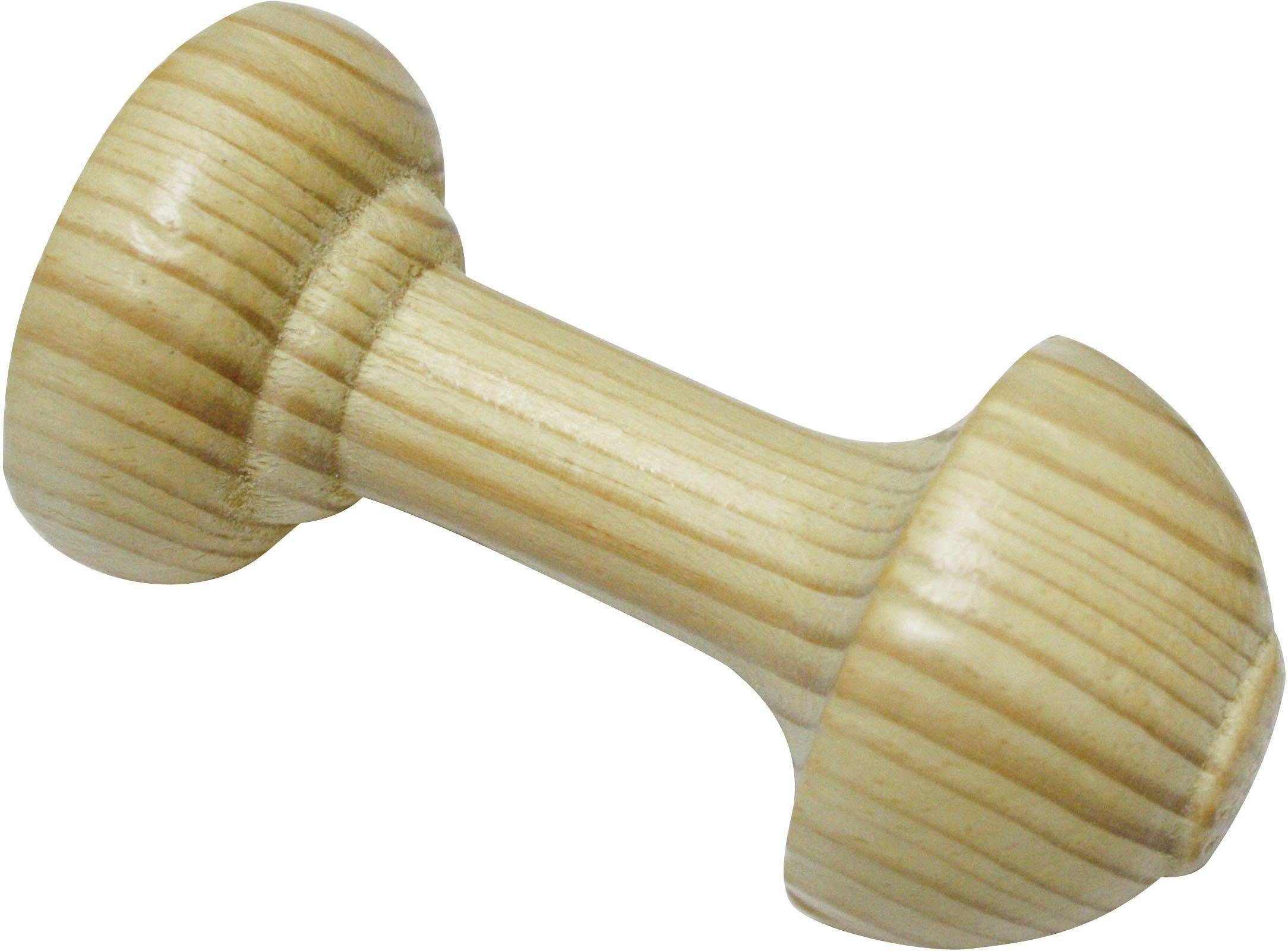 Schalhalter mit Haken, Holz