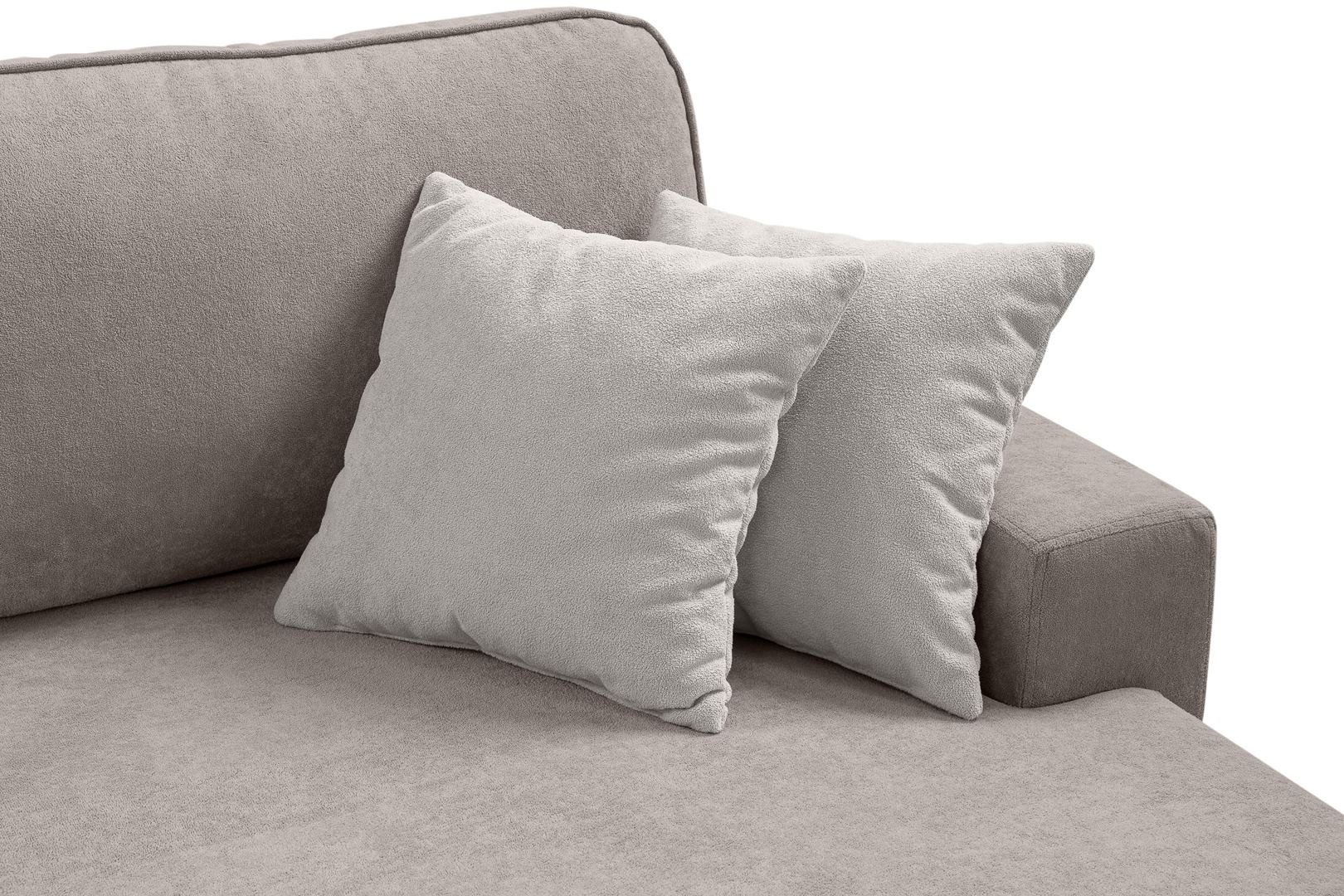 Beautysofa Ecksofa GAVI, mit Schlaffunktion, mit Bettkasten, viele Farbvarianten