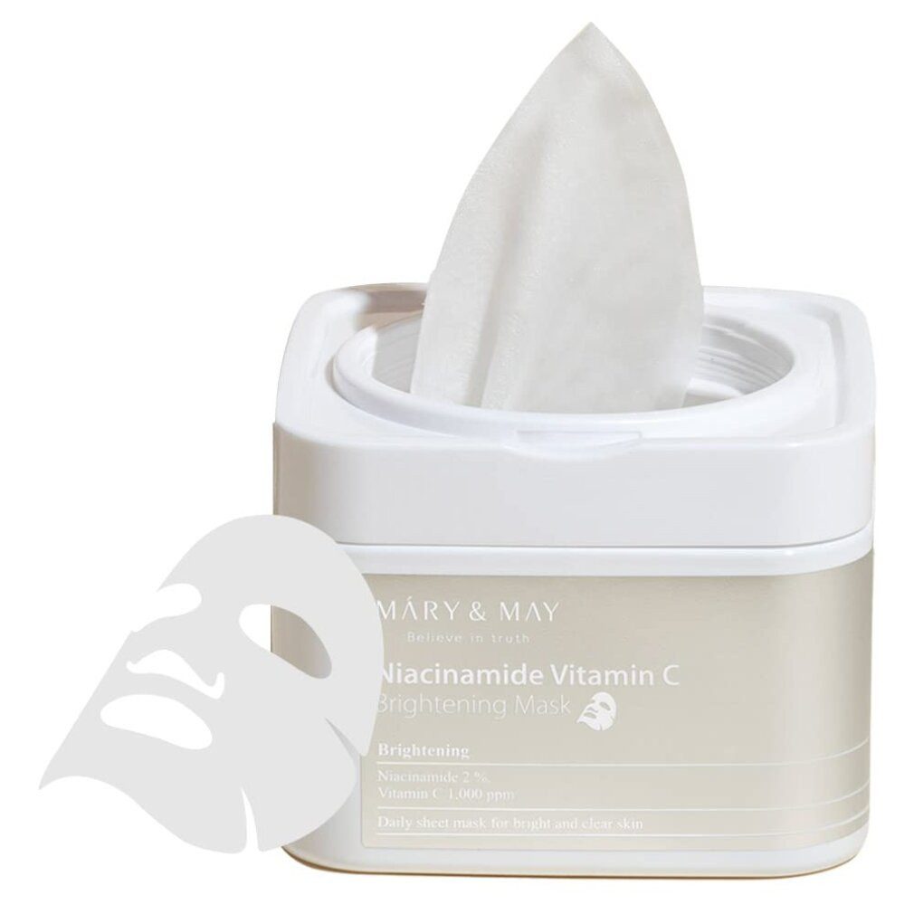 MARY & MAY Körperpflegemittel Niacinamid Vitamin C Aufhellende Maske 30EA/400g