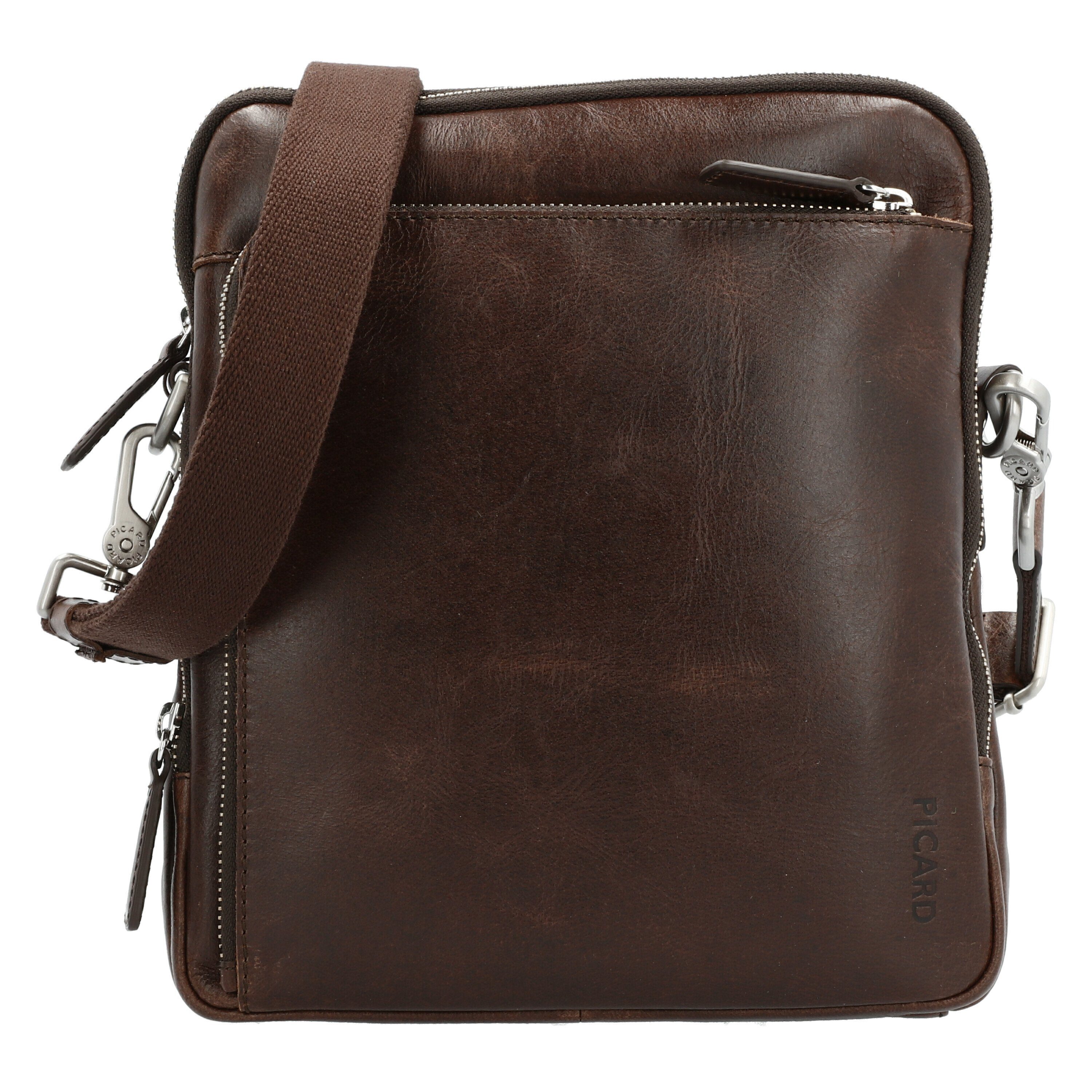 Schultertasche PICARD Schultertasche Buddy aus Wasserbüffelleder