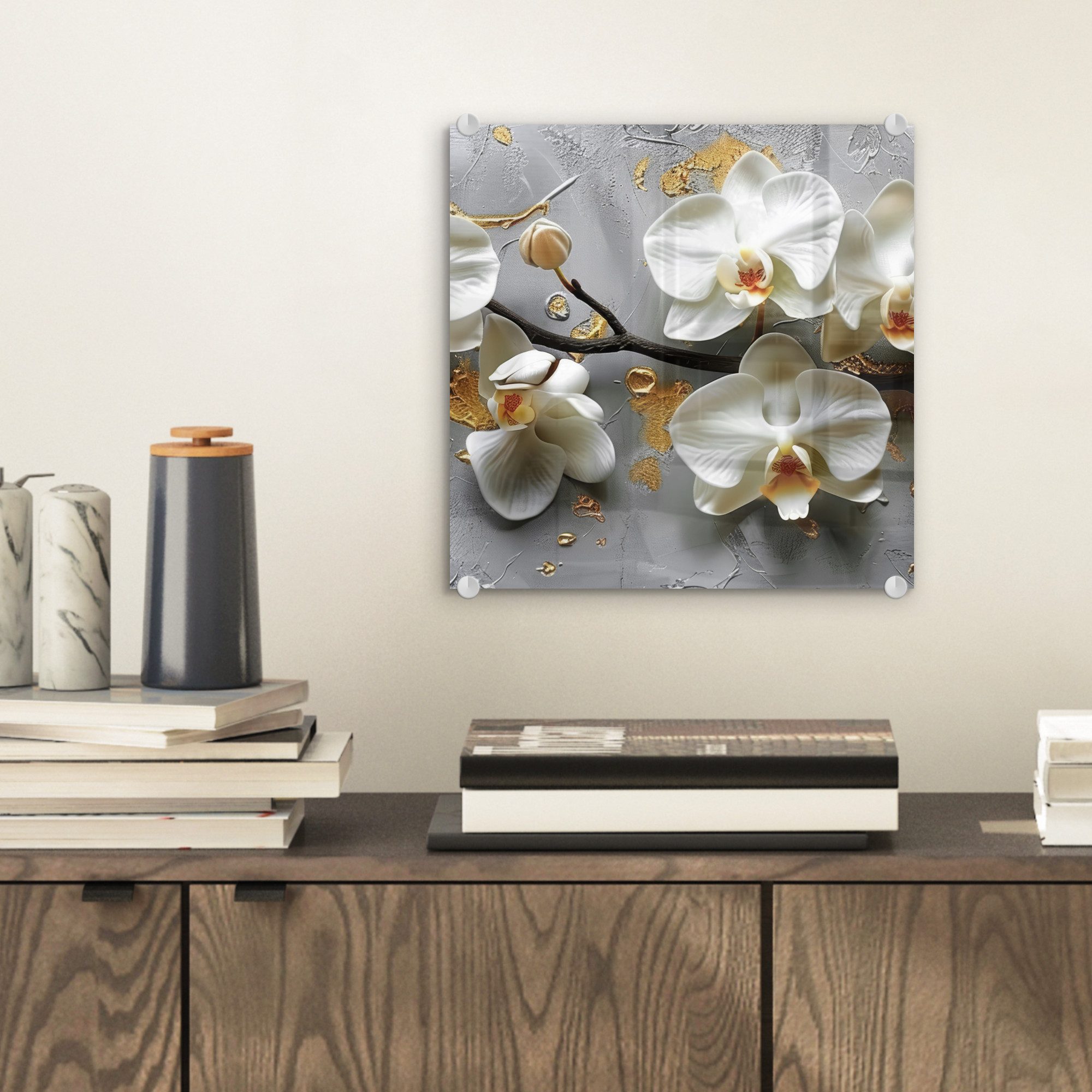 MuchoWow Acrylglasbild Blumen - Orchidee - günstig online kaufen